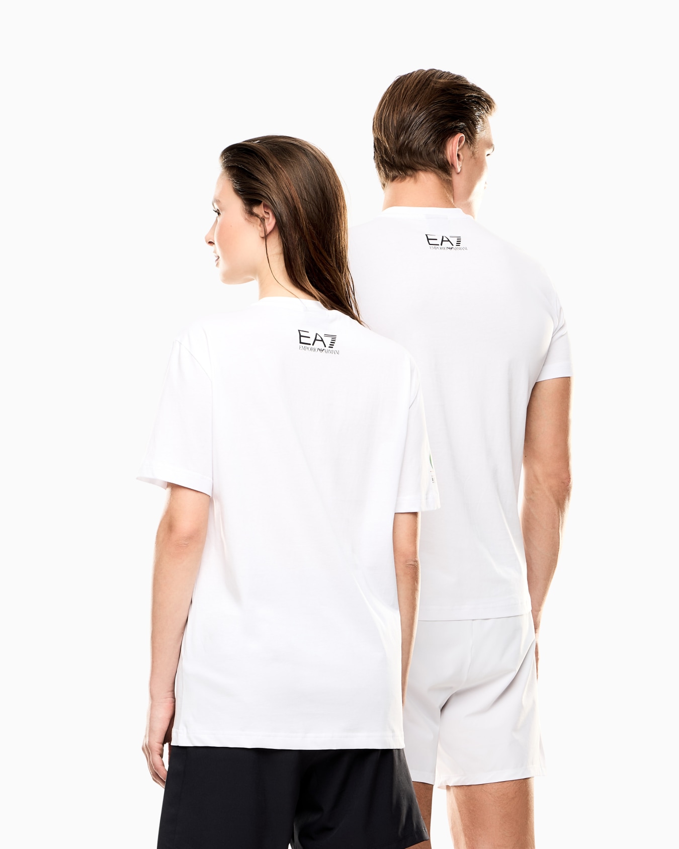 Italian Open cotton crew-neck T-shirt Slide 2