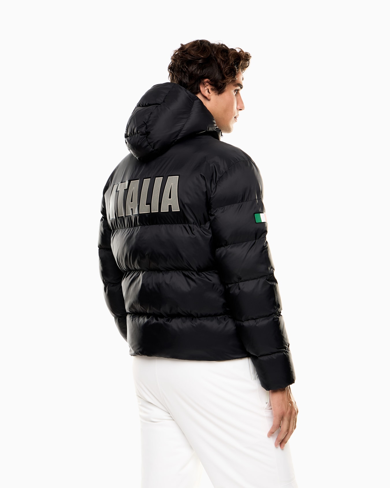 padded down jacket in ripstop fabric Slide 2