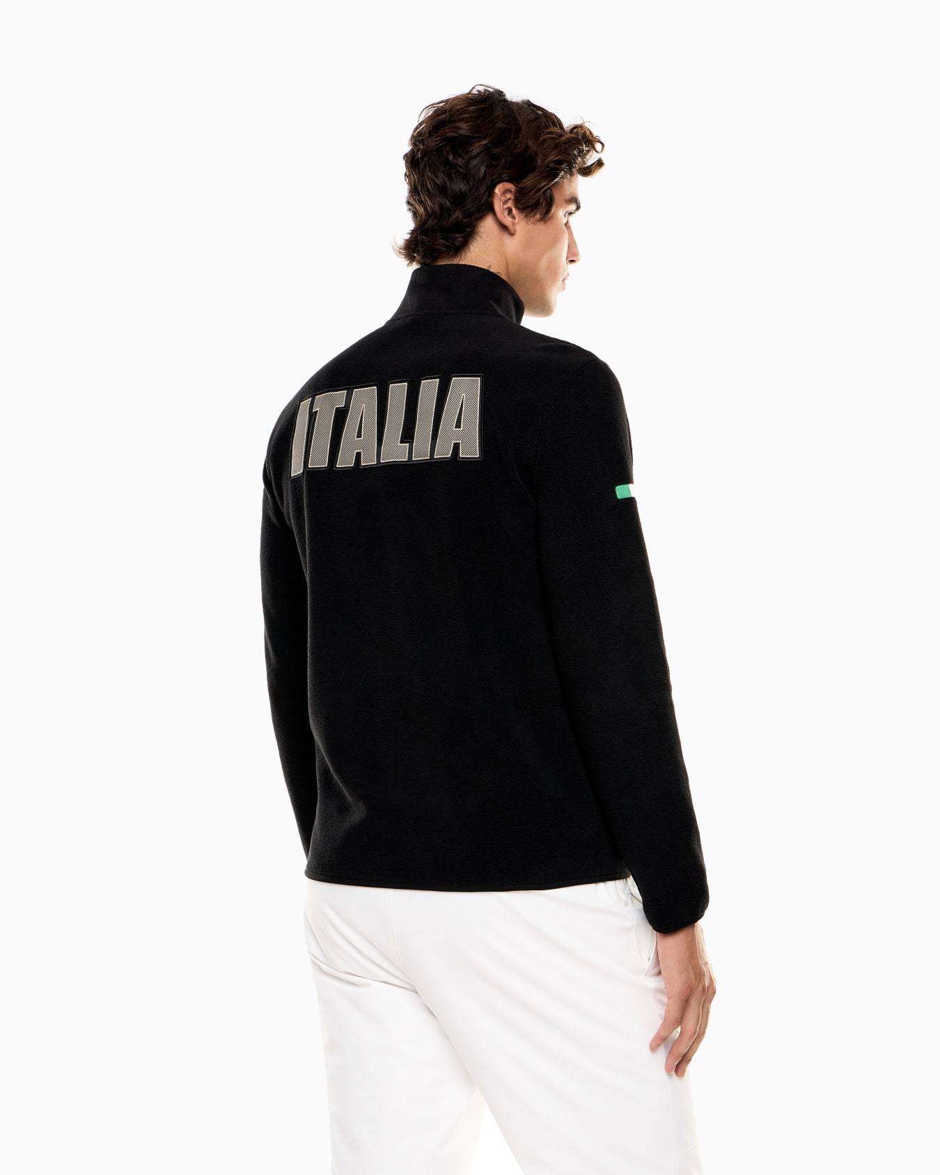 Italia Team Milano Cortina 2026 Pile tecnico da sci in polar fleece Slide 2