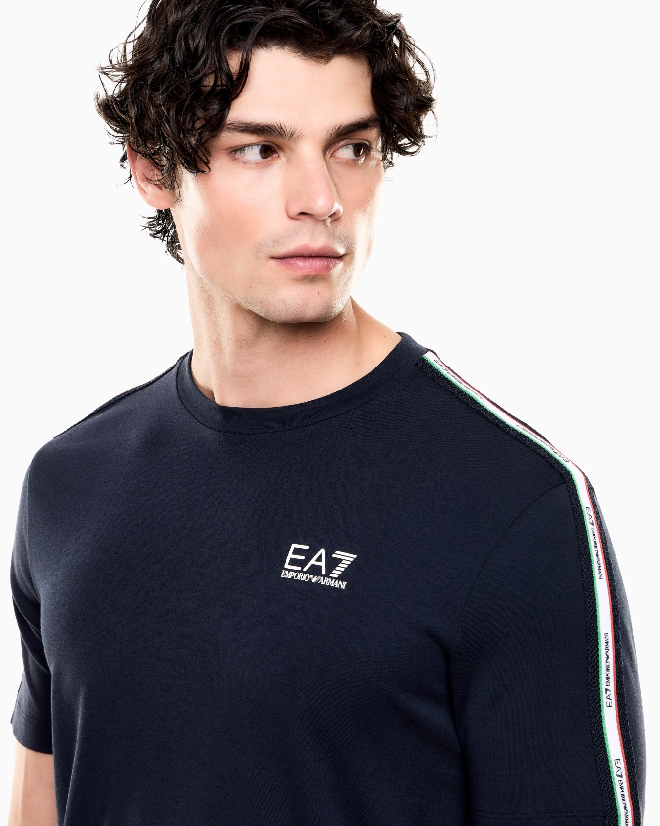 Italian Spirit cotton-jersey crew-neck T-shirt Slide 6