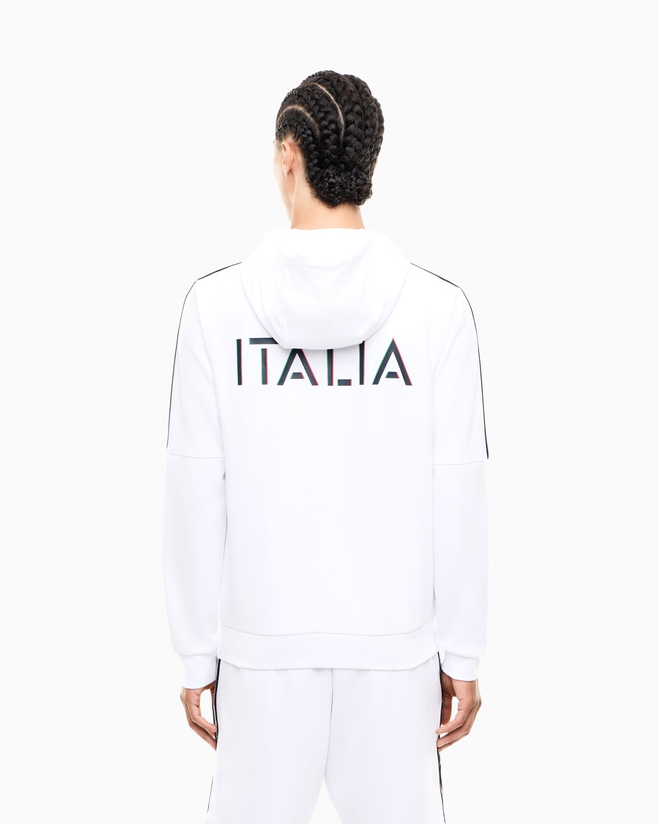 Italian Spirit jersey hooded sweatshirt Slide 5