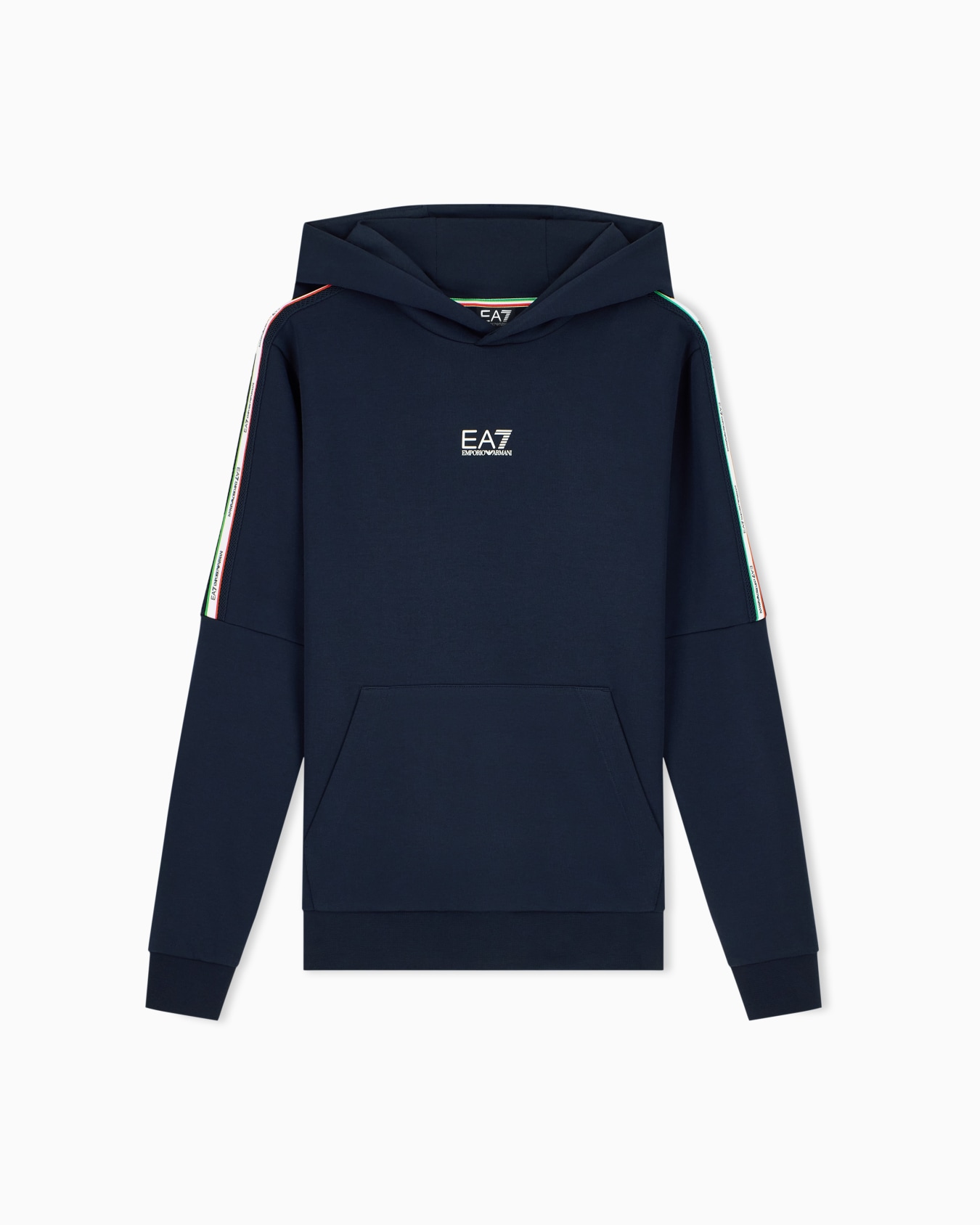 Sudadera con capucha de mezcla de algodón Italian Spirit Diapositiva 0