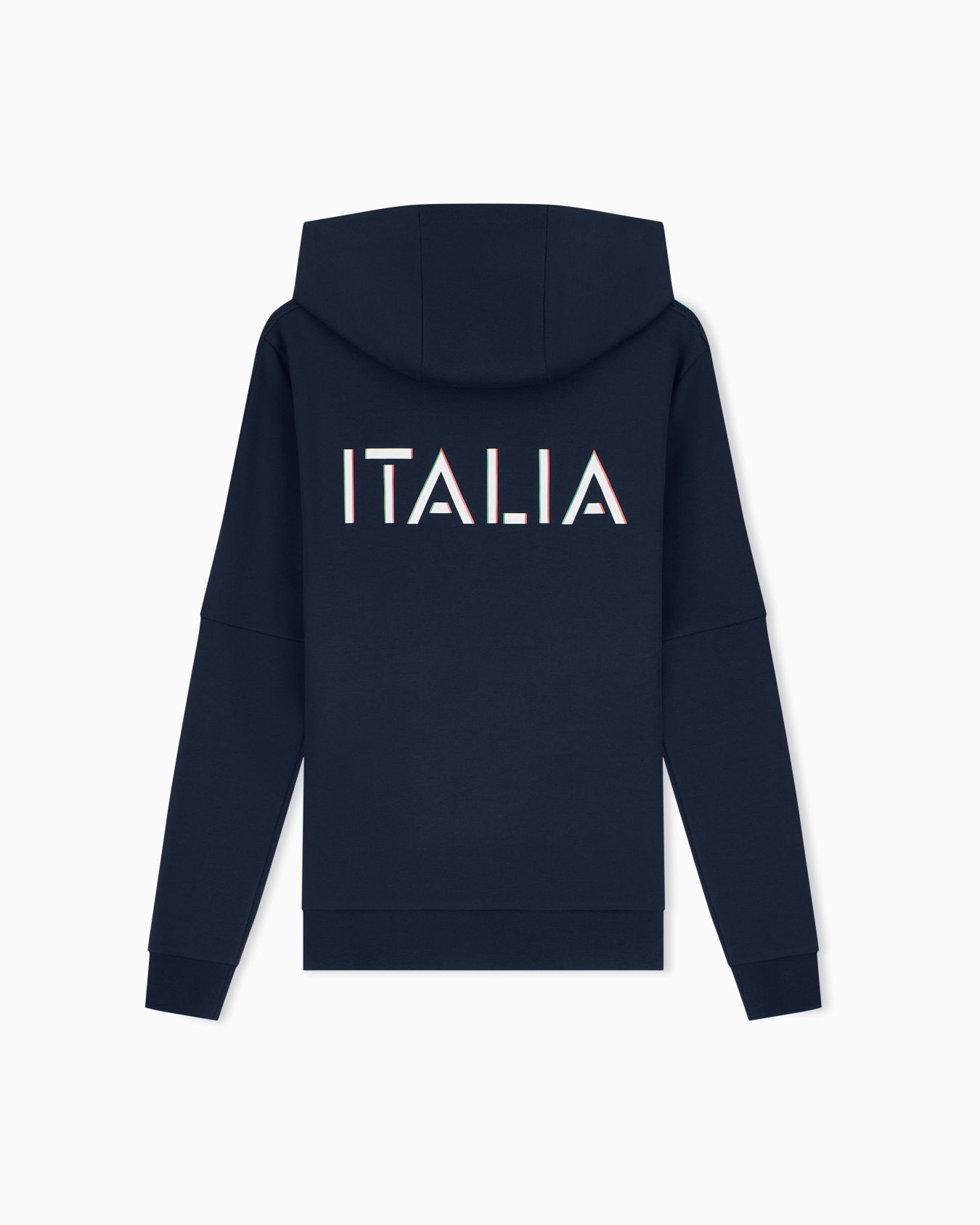Sudadera con capucha de mezcla de algodón Italian Spirit Diapositiva 2