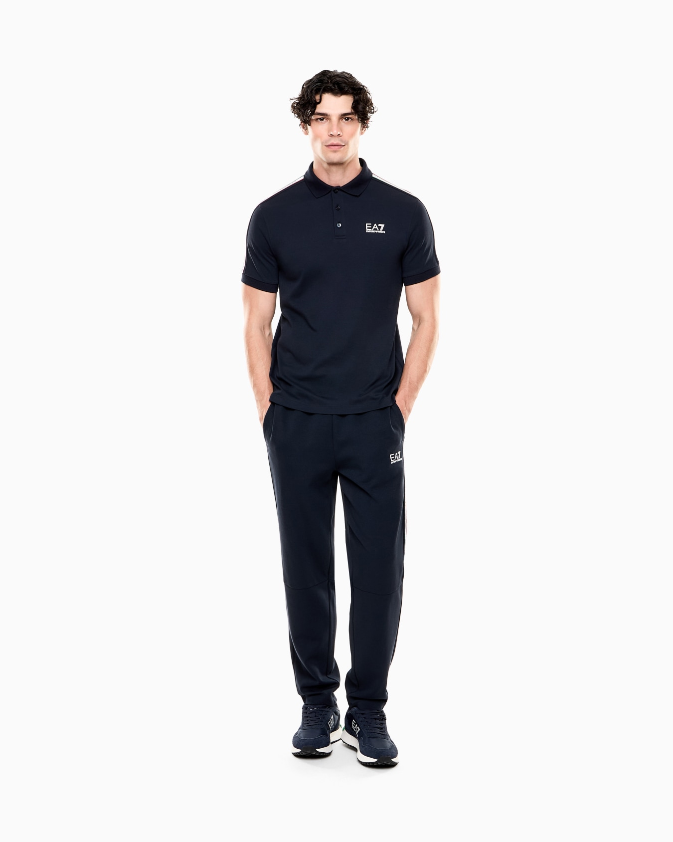 Italian Spirit cotton-blend joggers Slide 1