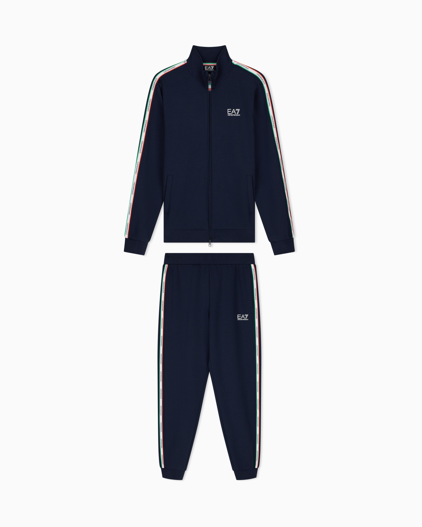 Italian Spirit cotton-blend tracksuit Slide 0