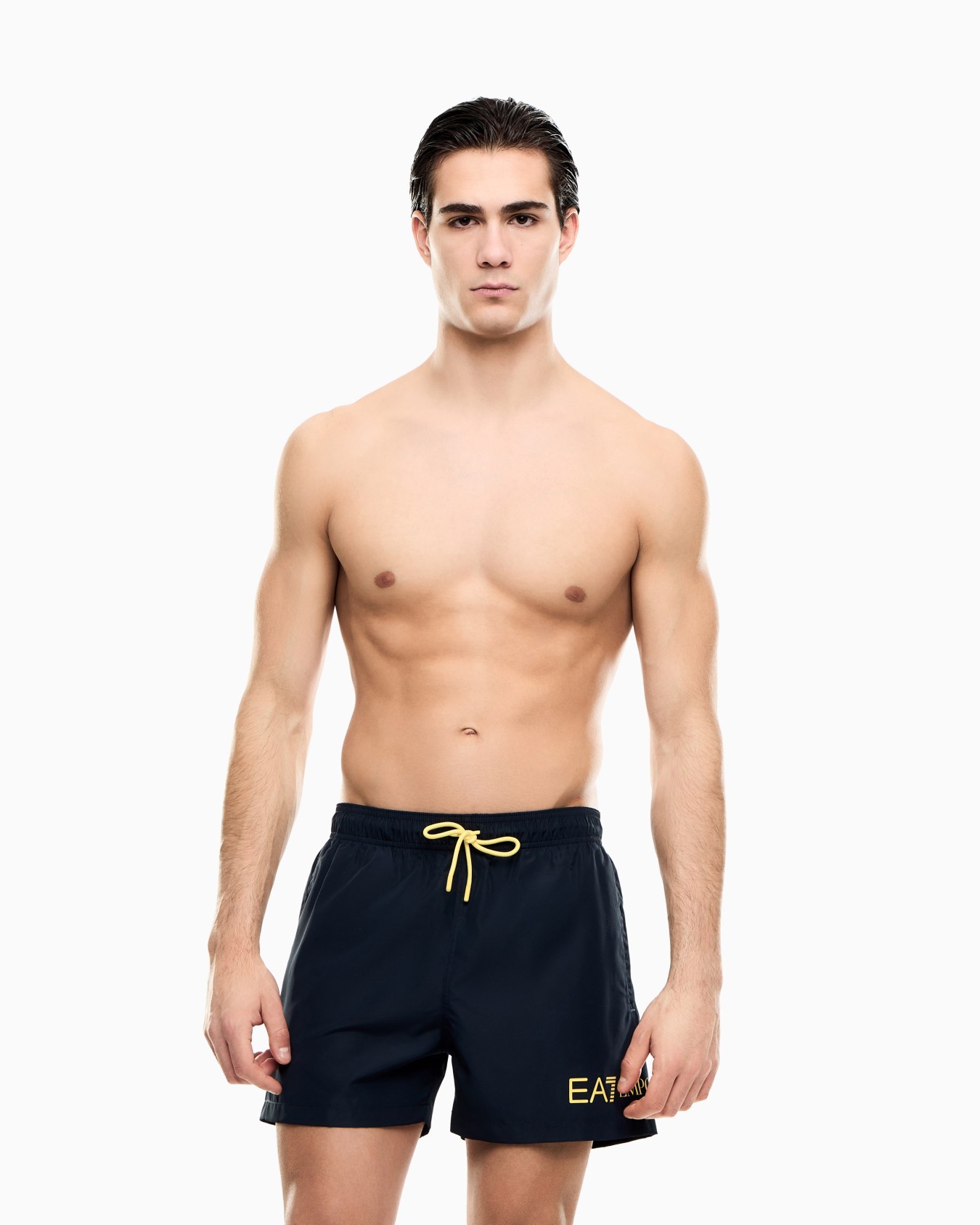 ASV Badeboxershorts mit Logo Folie 1