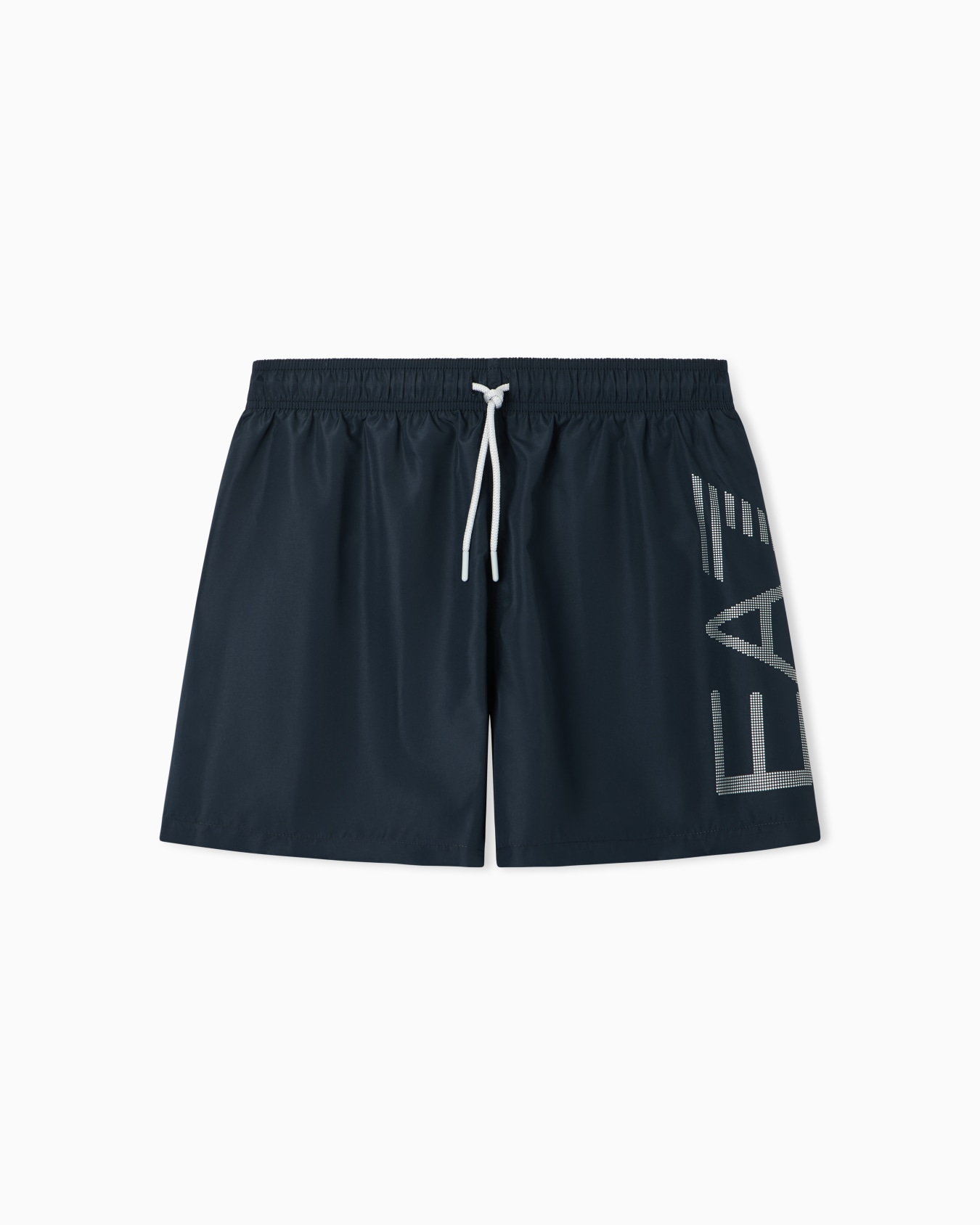 Badeboxershorts mit Maxi-Logo Folie 0