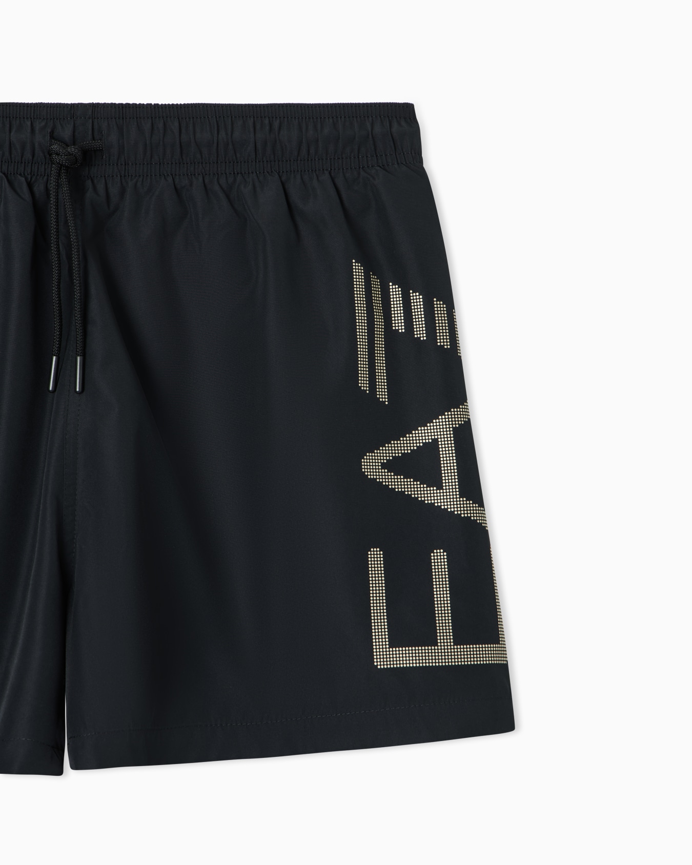 Badeboxershorts mit Maxi-Logo Folie 1