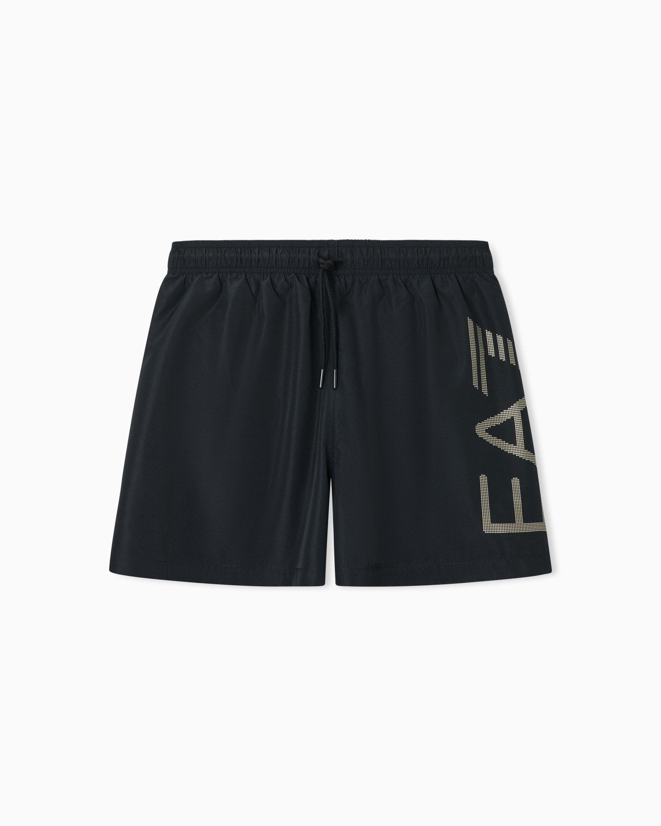 Badeboxershorts mit Maxi-Logo Folie 0
