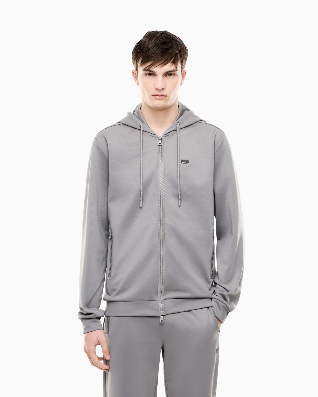 hoodie Lux Identity regular fit in jersey Slide 3