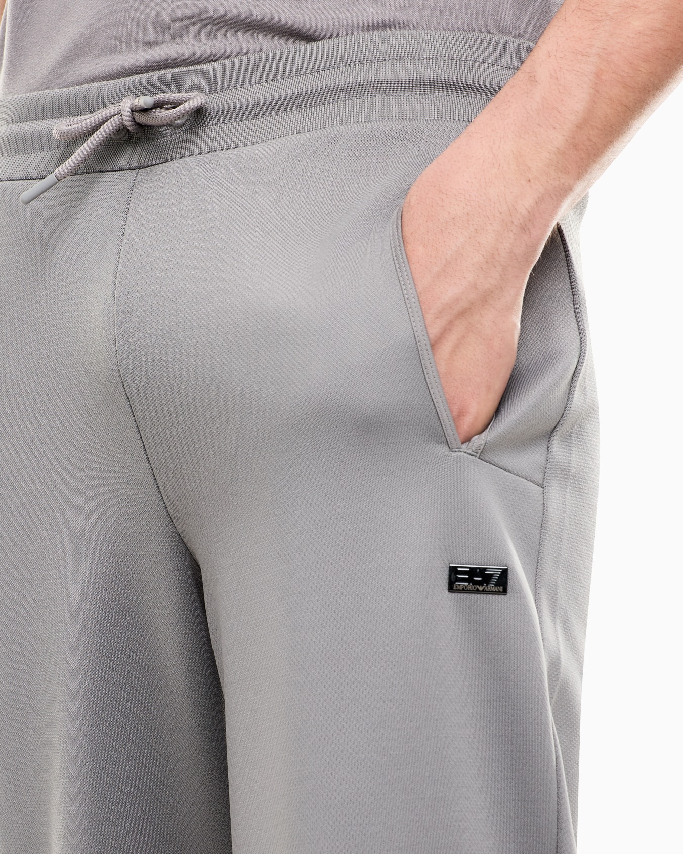 Slim-fit trousers Lux Identity in jersey with elastane Slide 5