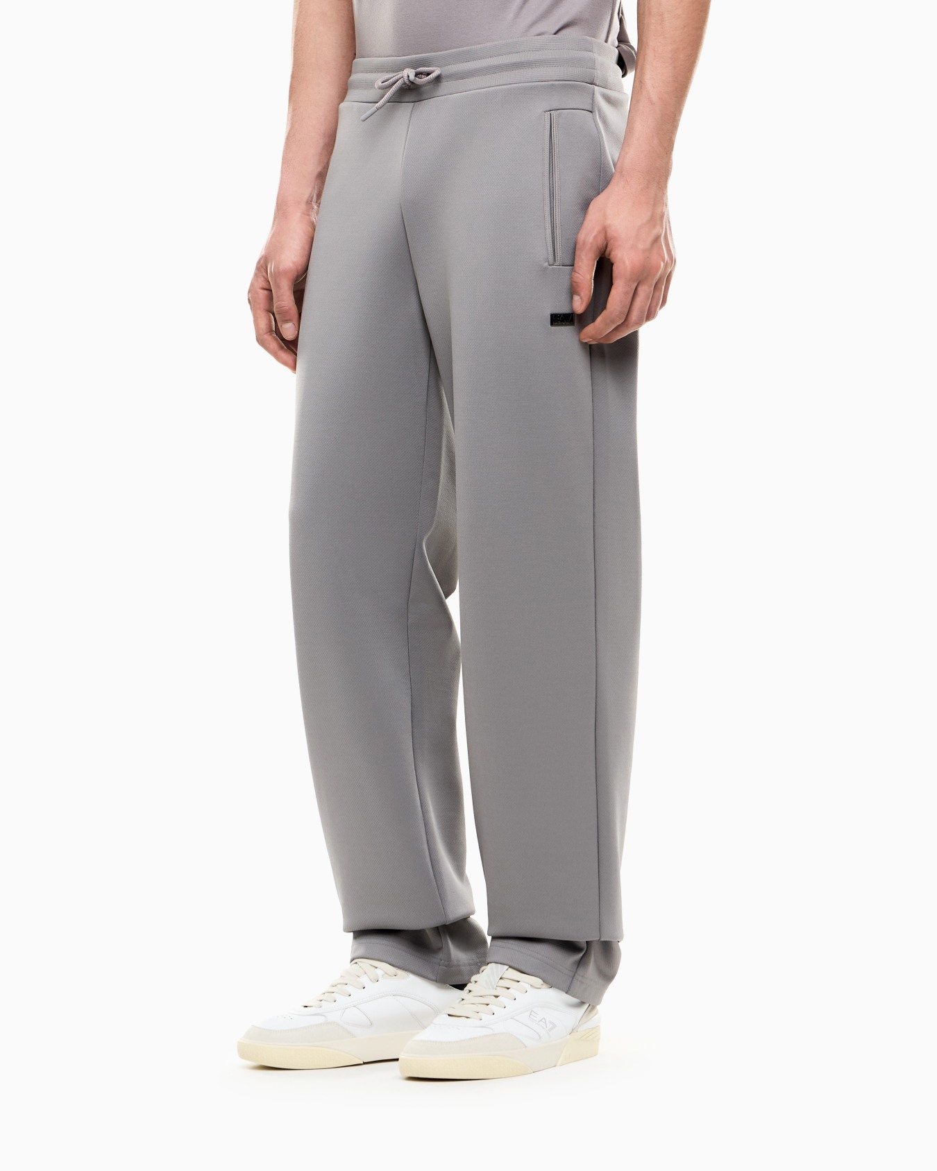 Slim-fit trousers Lux Identity in jersey with elastane Slide 3