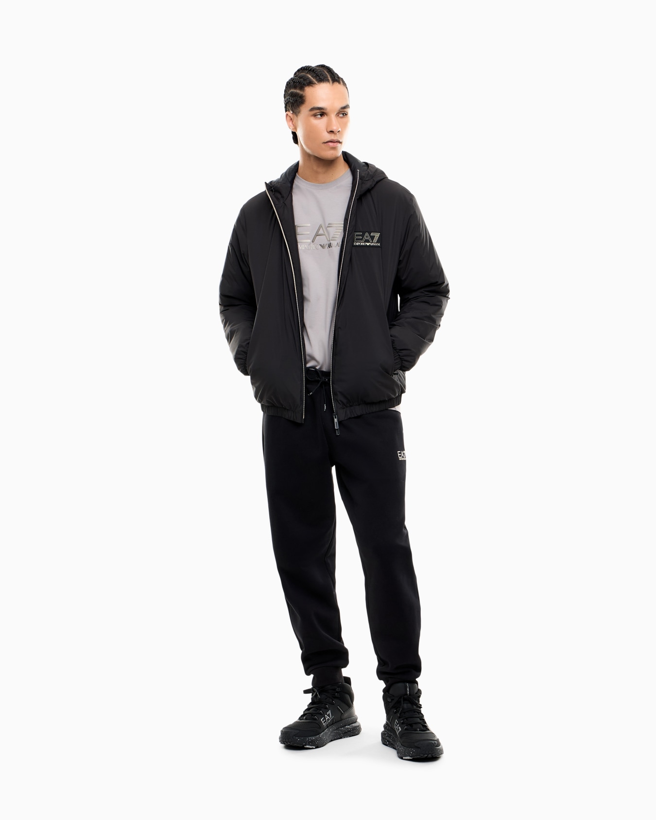 Blouson jacket Premium Label with oversized fit Slide 1