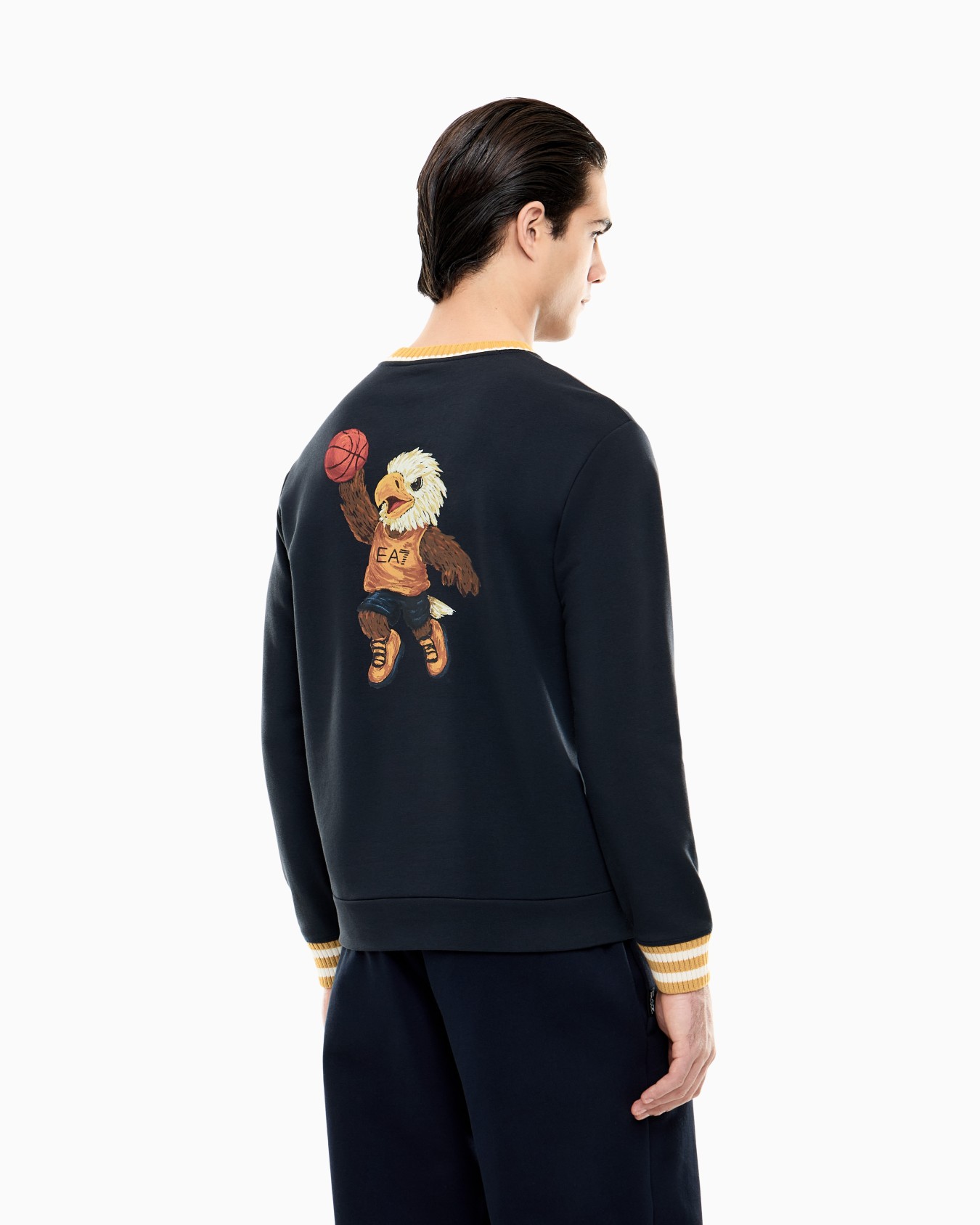 Sudadera Graphic Series de algodón con corte regular Diapositiva 5