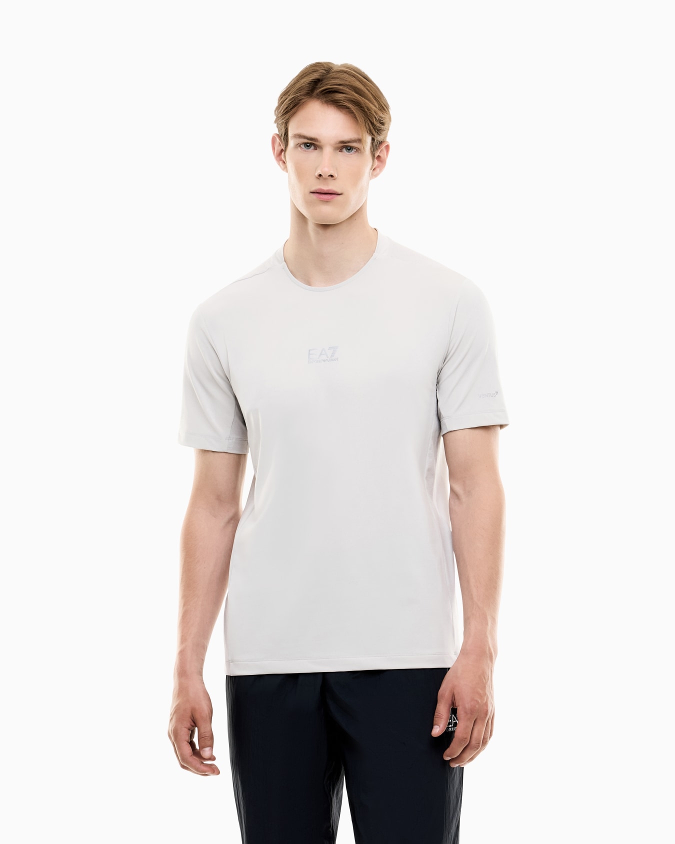 T-shirt Ventus 7 slim fit in tessuto tecnico traspirante Slide 3