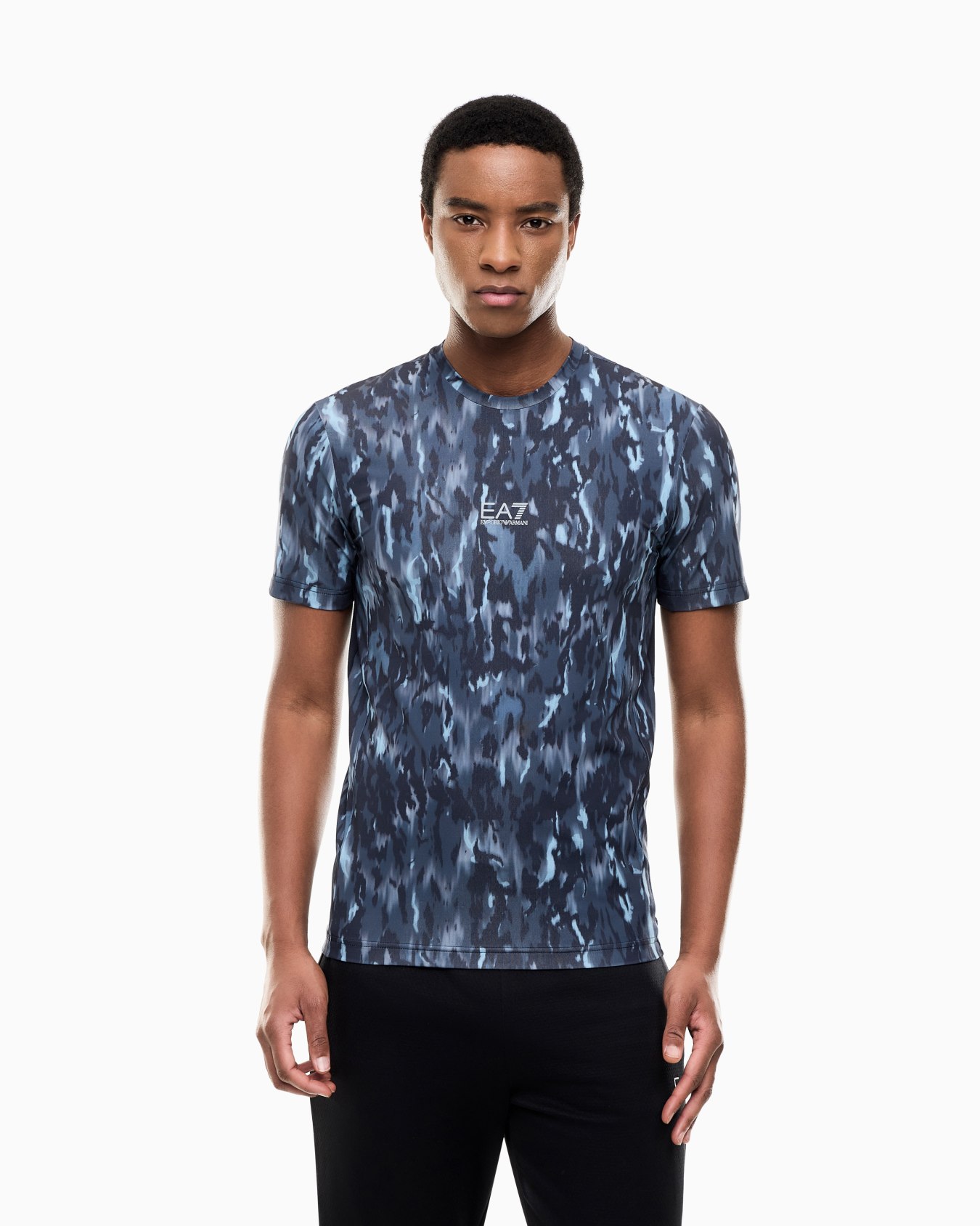 Slim fit t-shirt Vigor 7 in technical jersey 슬라이드 3