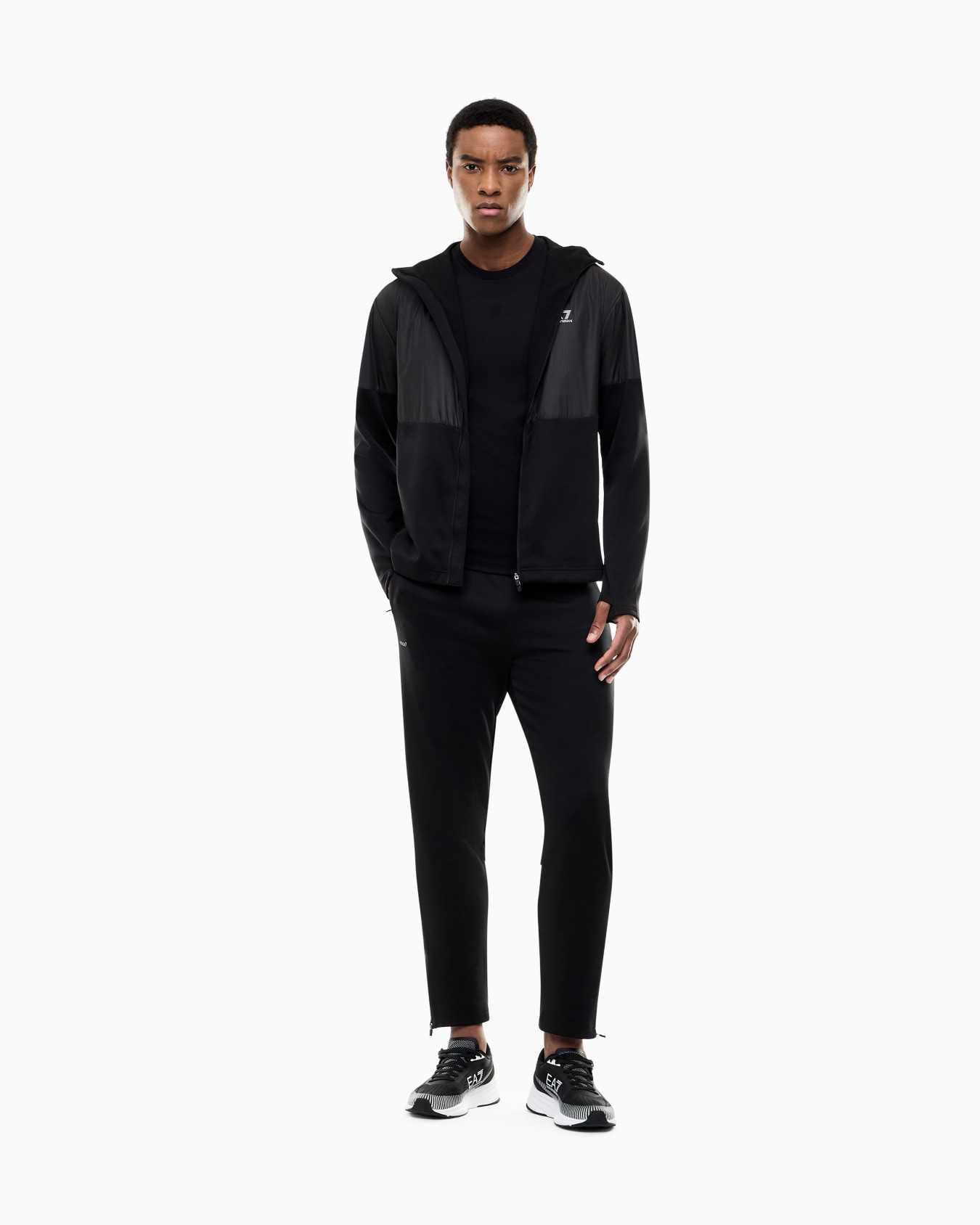 Slim-fit pants Vigor 7 in technical jersey Slide 1