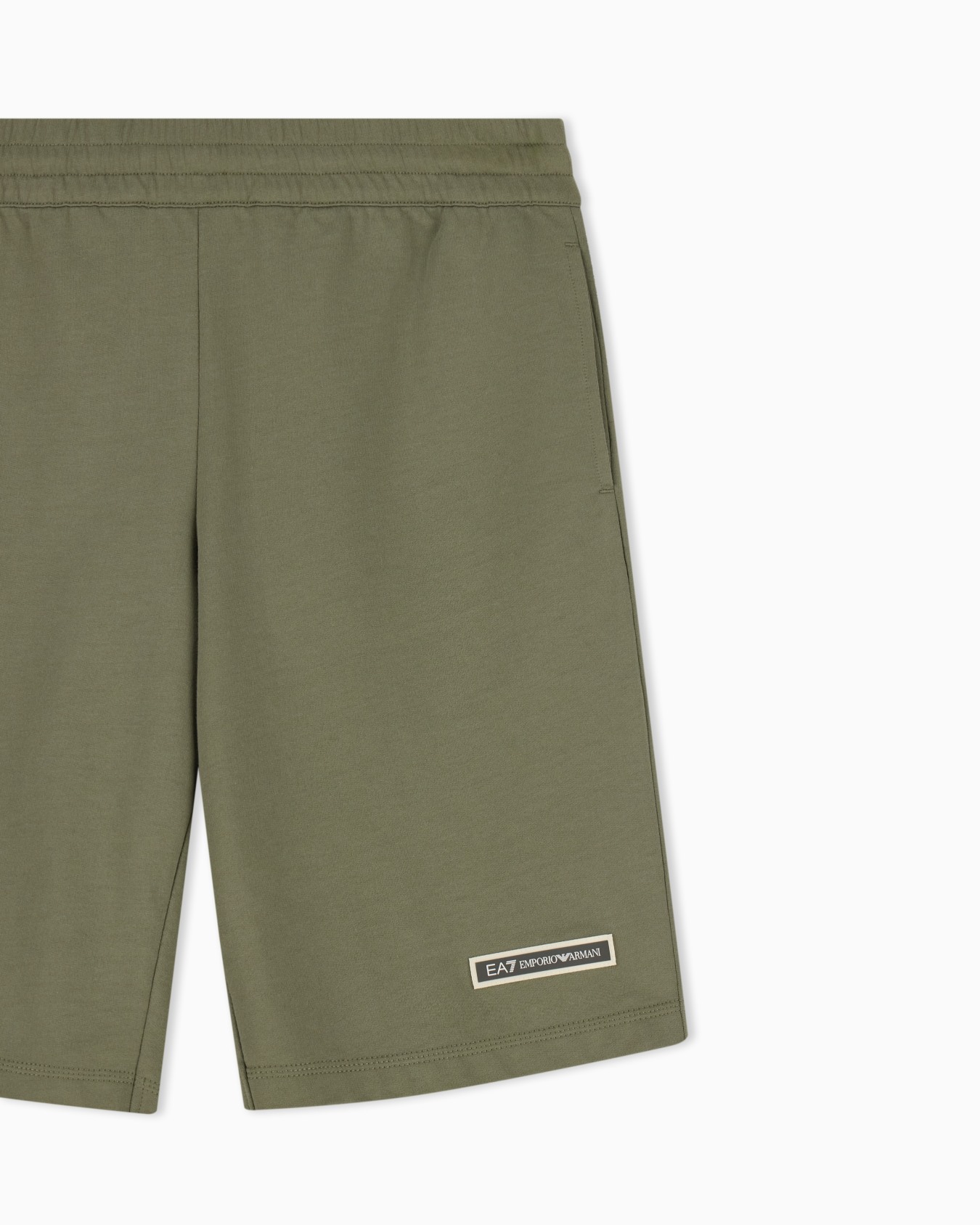 Bermudas Logo Series de algodón con bandas laterales Diapositiva 4