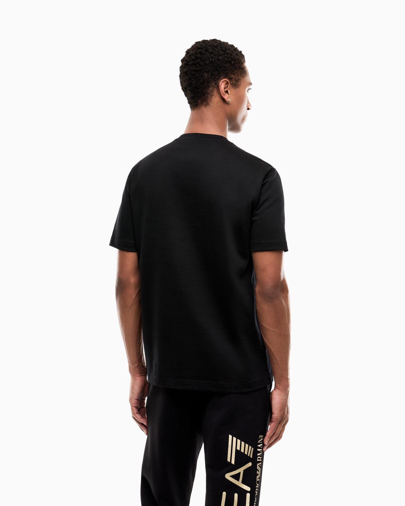 T-shirt Logo Series en jersey de coton à logo oversize Diapositive 5