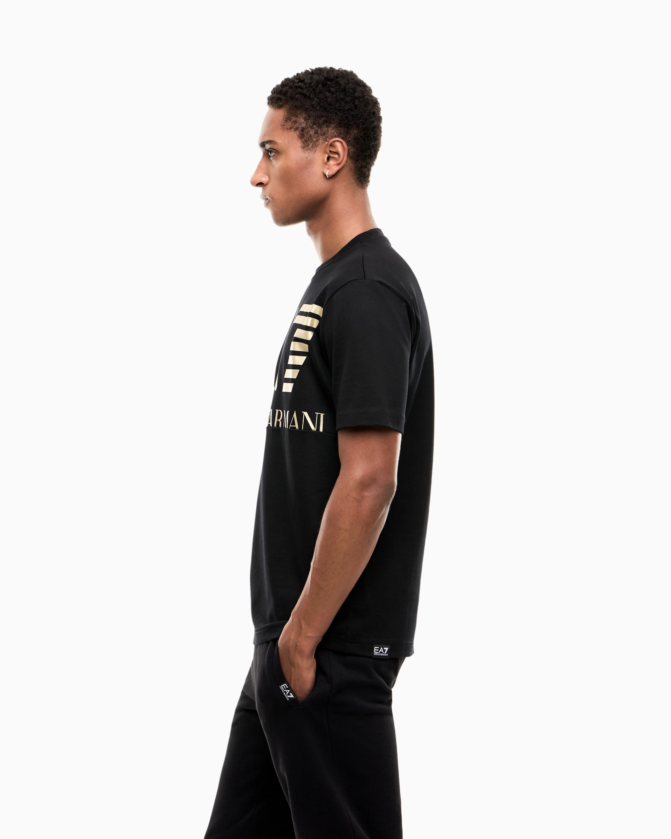T-shirt Logo Series en jersey de coton à logo oversize Diapositive 7