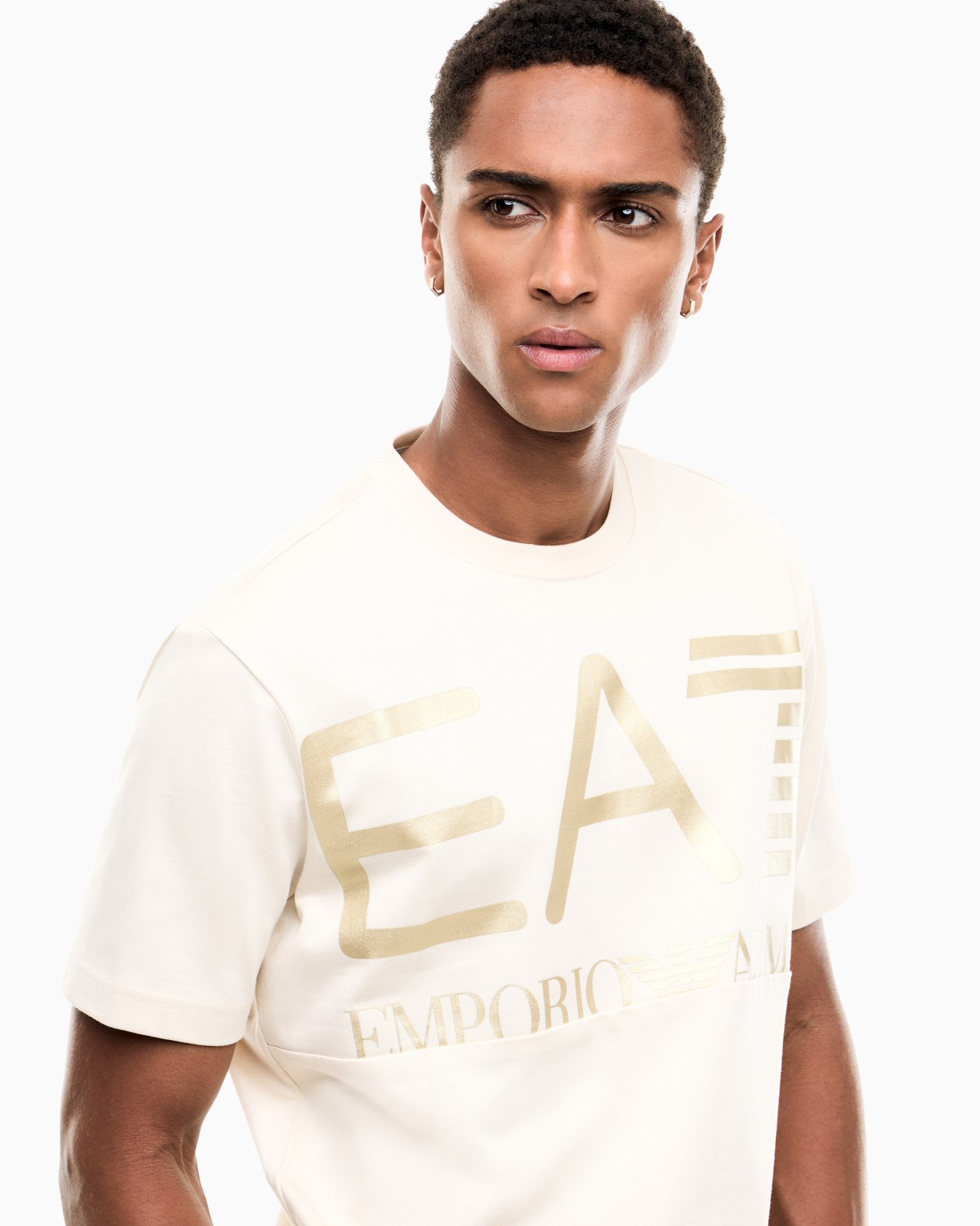 T-shirt Logo Series en jersey de coton à logo oversize Diapositive 6