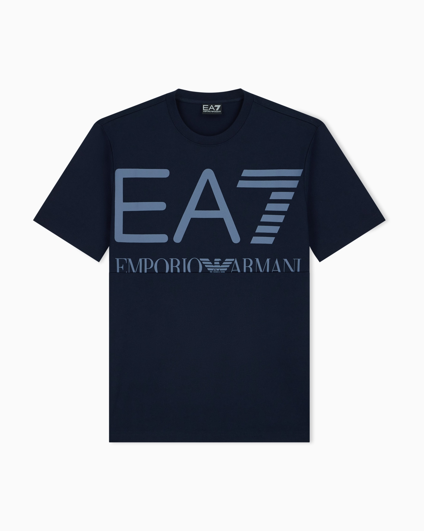T-shirt Logo Series in cotton jersey with oversized logo Slide 0