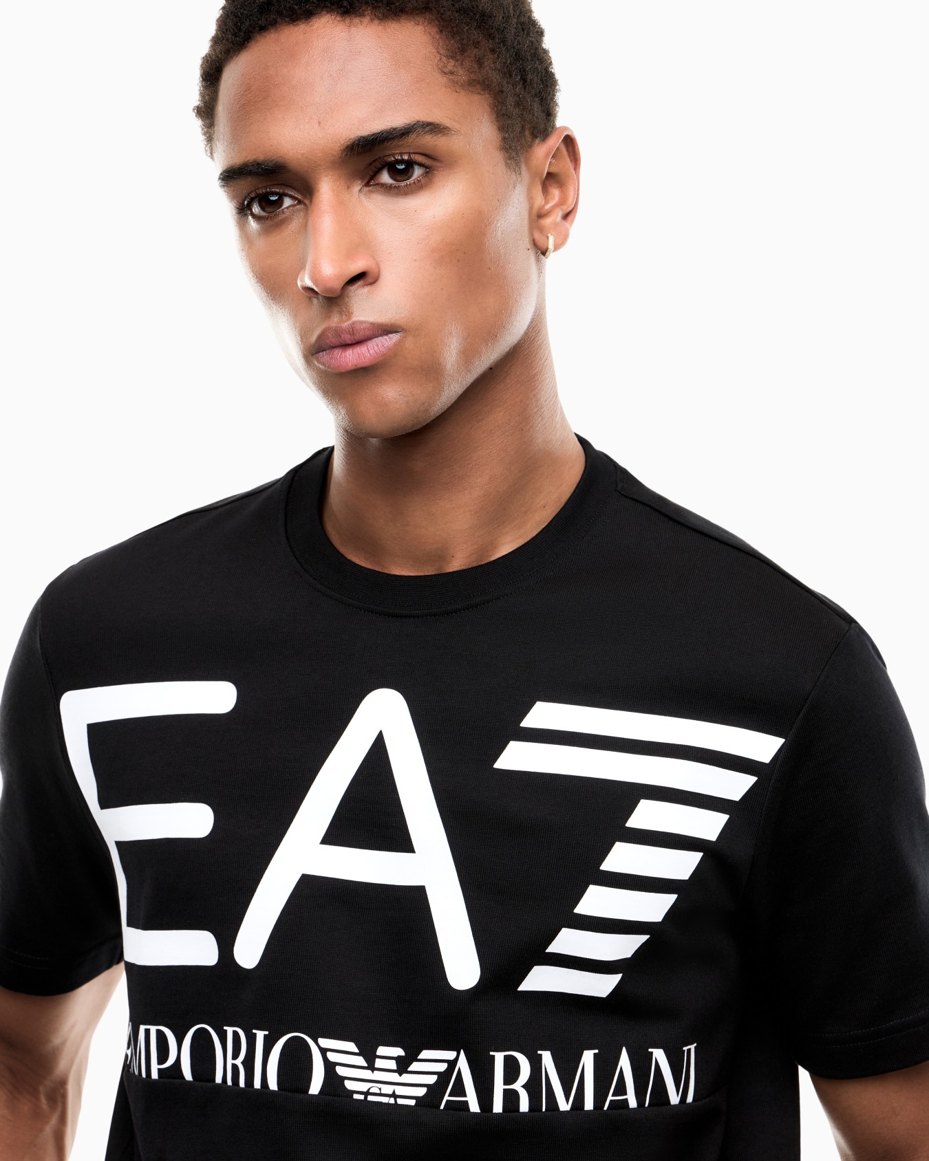 Camiseta Logo Series de algodón corte regular Diapositiva 6