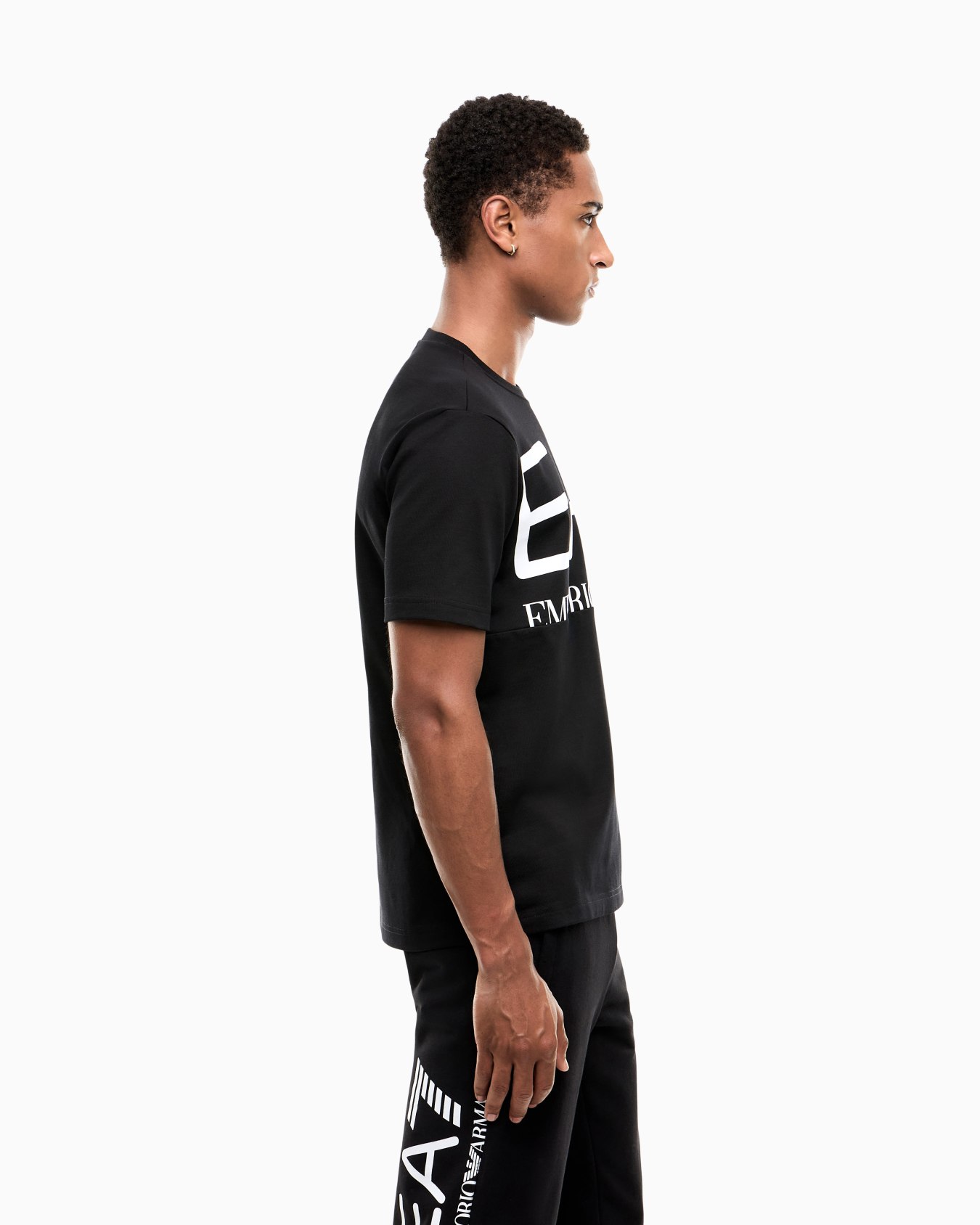 Camiseta Logo Series de algodón corte regular Diapositiva 7