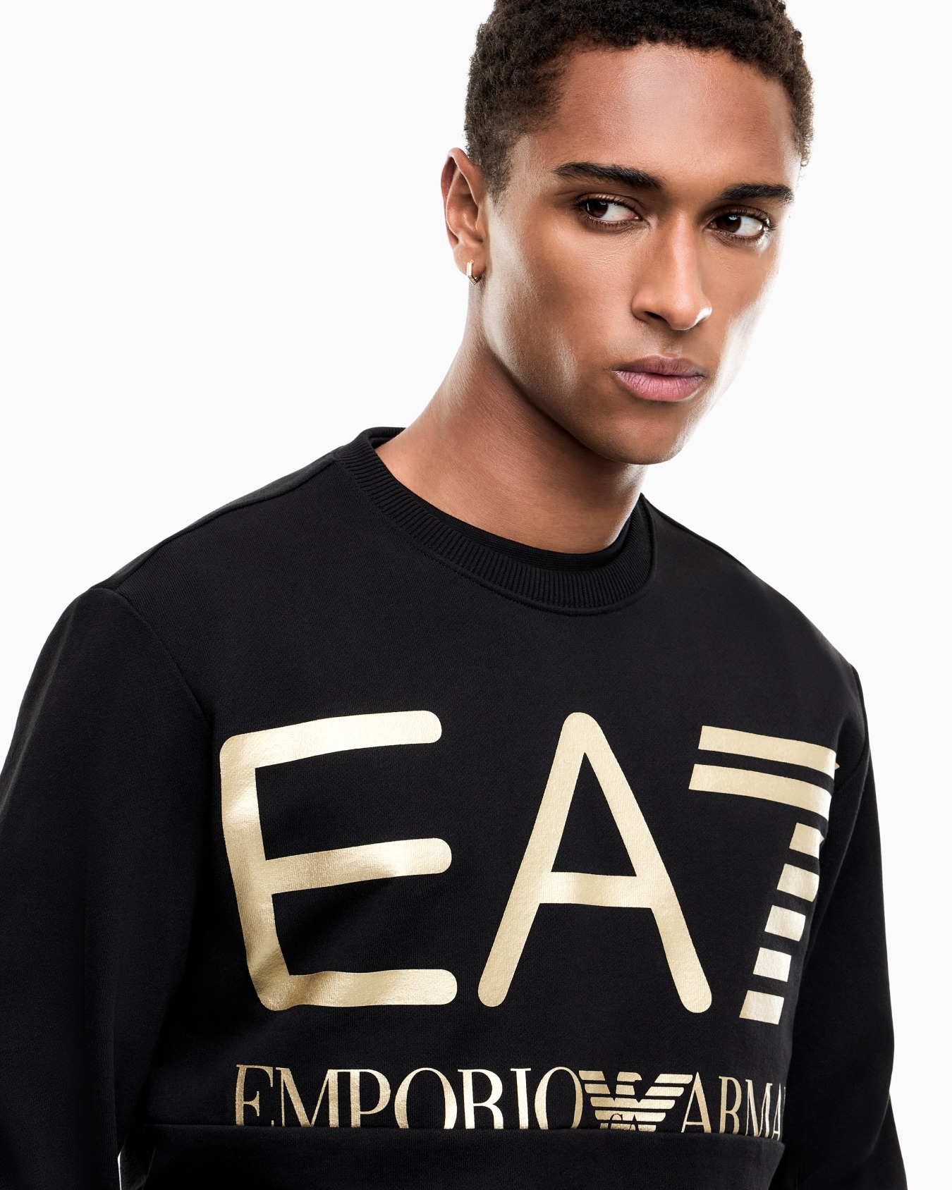 Sudadera Logo Series de algodón con logotipo oversize Diapositiva 6