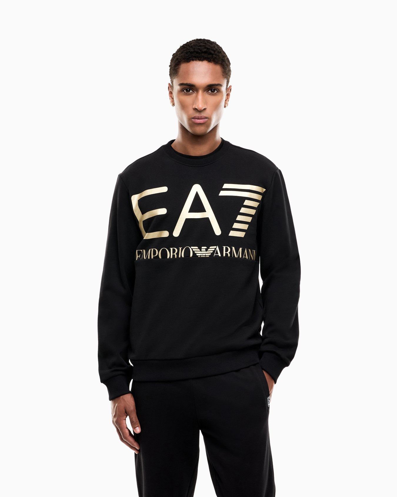 Sweatshirt Logo Series regular fit cotton jersey Slide 3