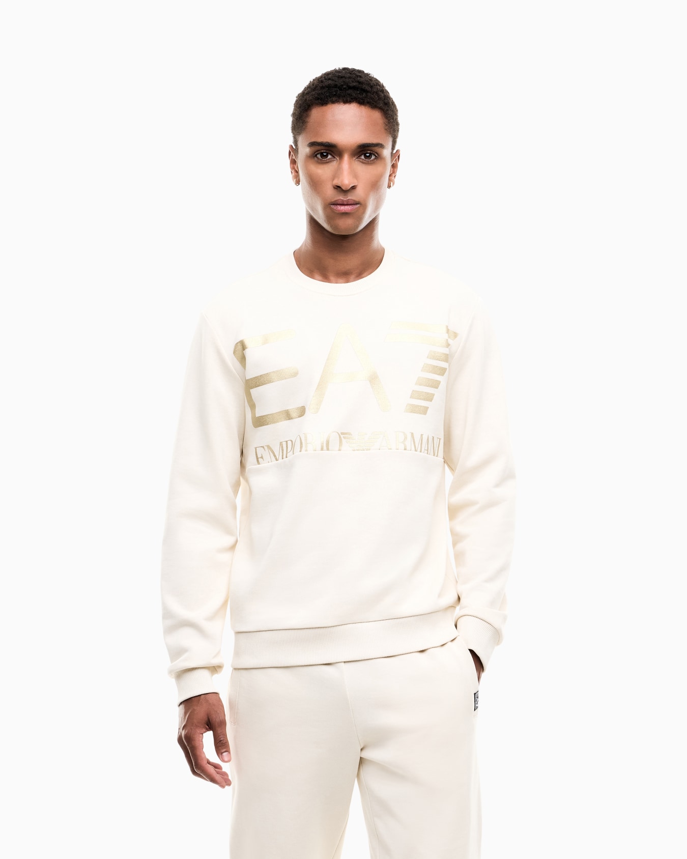 Sweatshirt Logo Series im Regular Fit aus Baumwolljersey Folie 3
