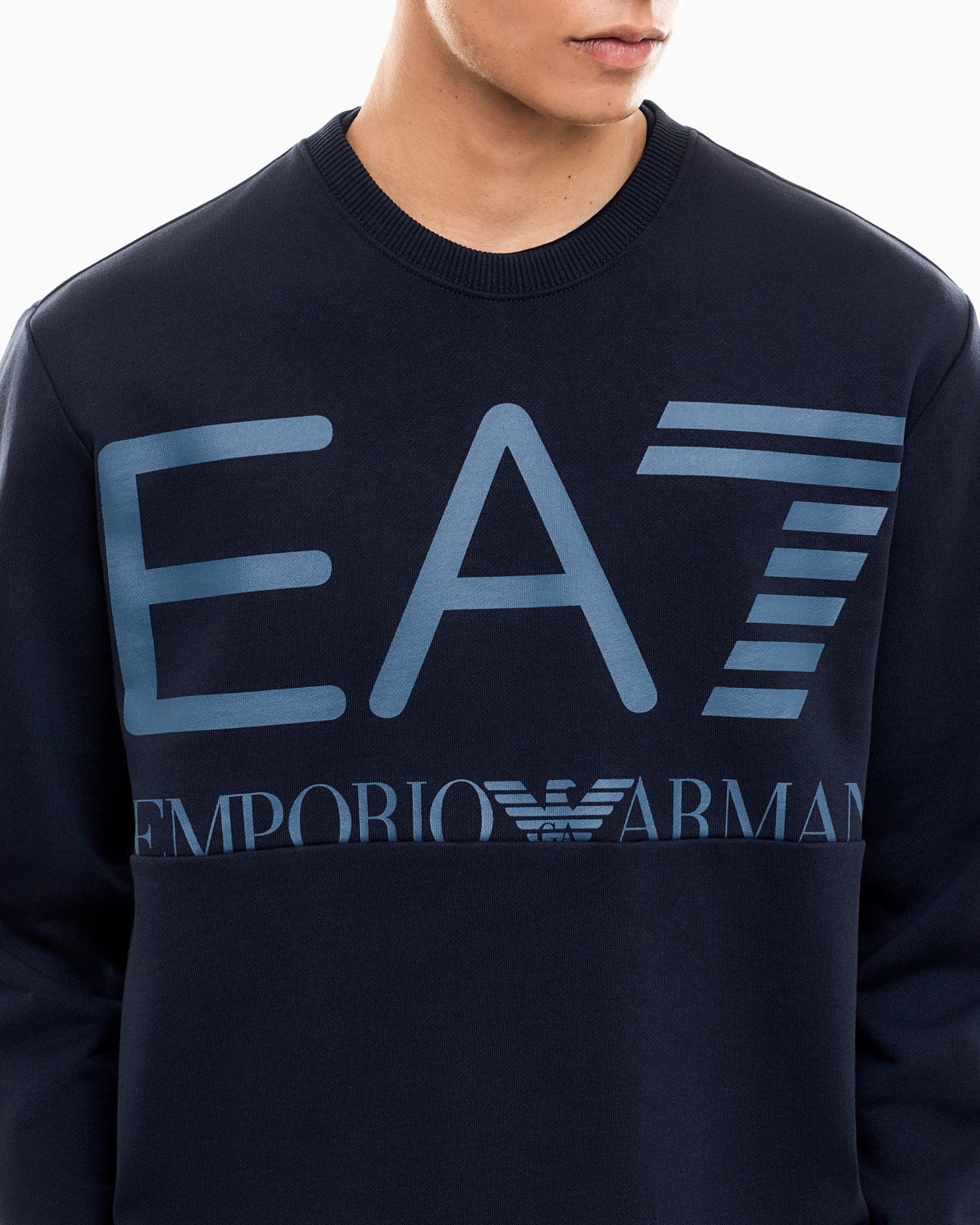 Sudadera Logo Series de algodón con logotipo oversize Diapositiva 6