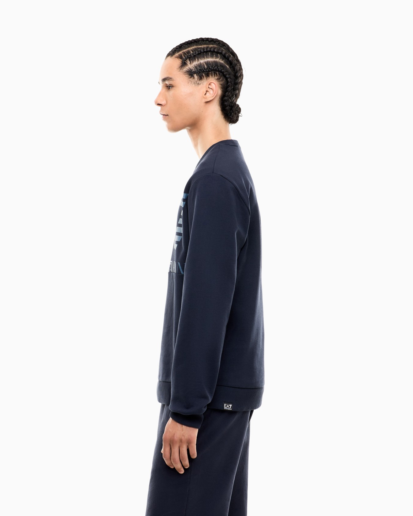 Sudadera Logo Series de algodón con logotipo oversize Diapositiva 7