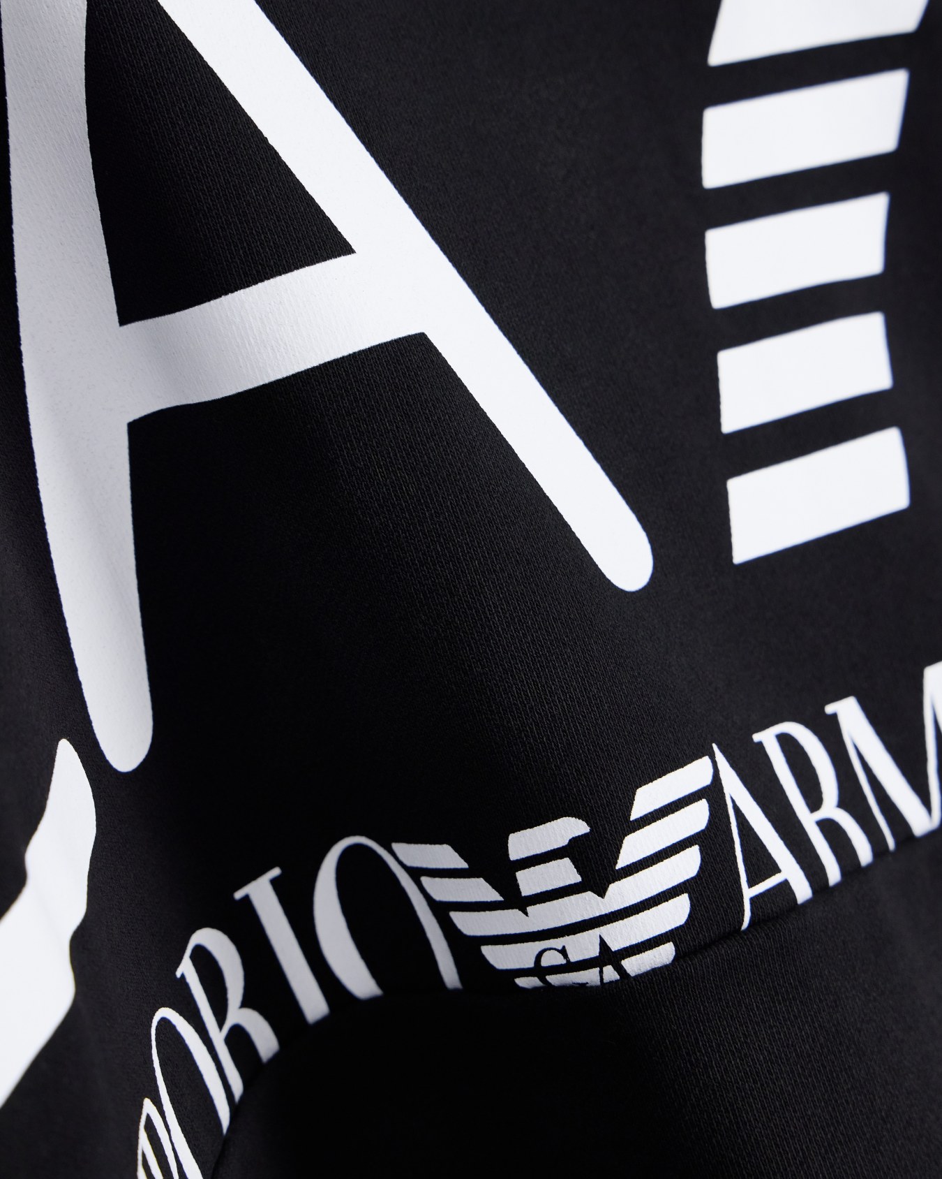 Sudadera Logo Series de algodón con logotipo oversize Diapositiva 2