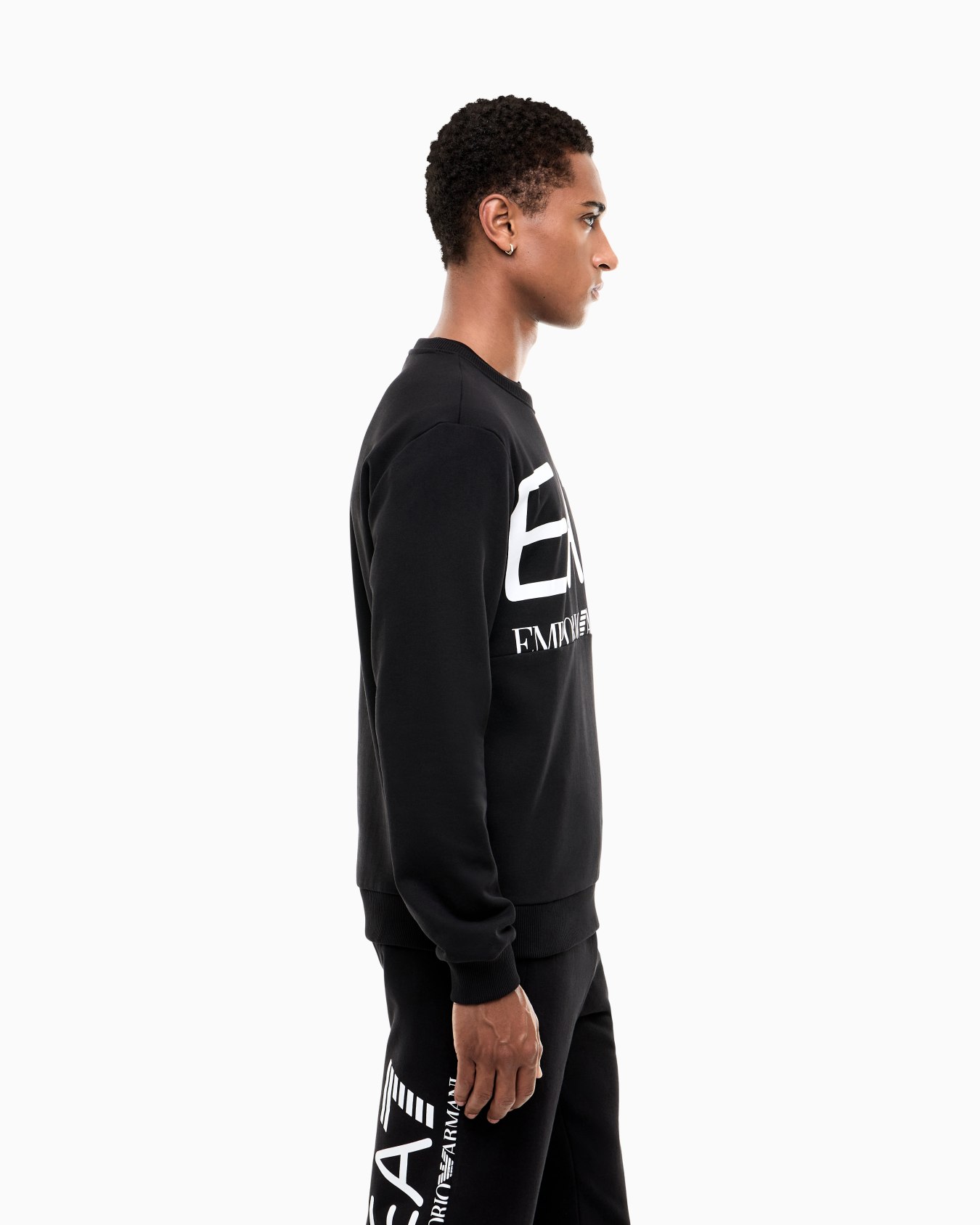 Sweatshirt Logo Series regular fit cotton jersey Slide 7