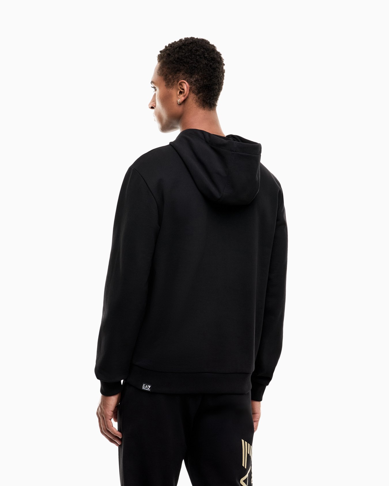 Sweat à capuche Logo Series en jersey de coton Diapositive 5