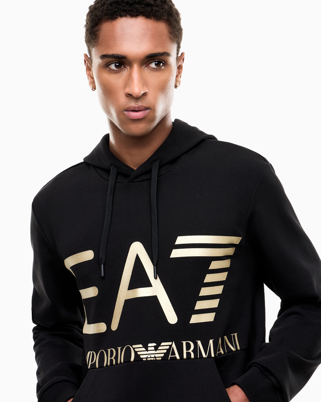 Sweat à capuche Logo Series en jersey de coton Diapositive 6