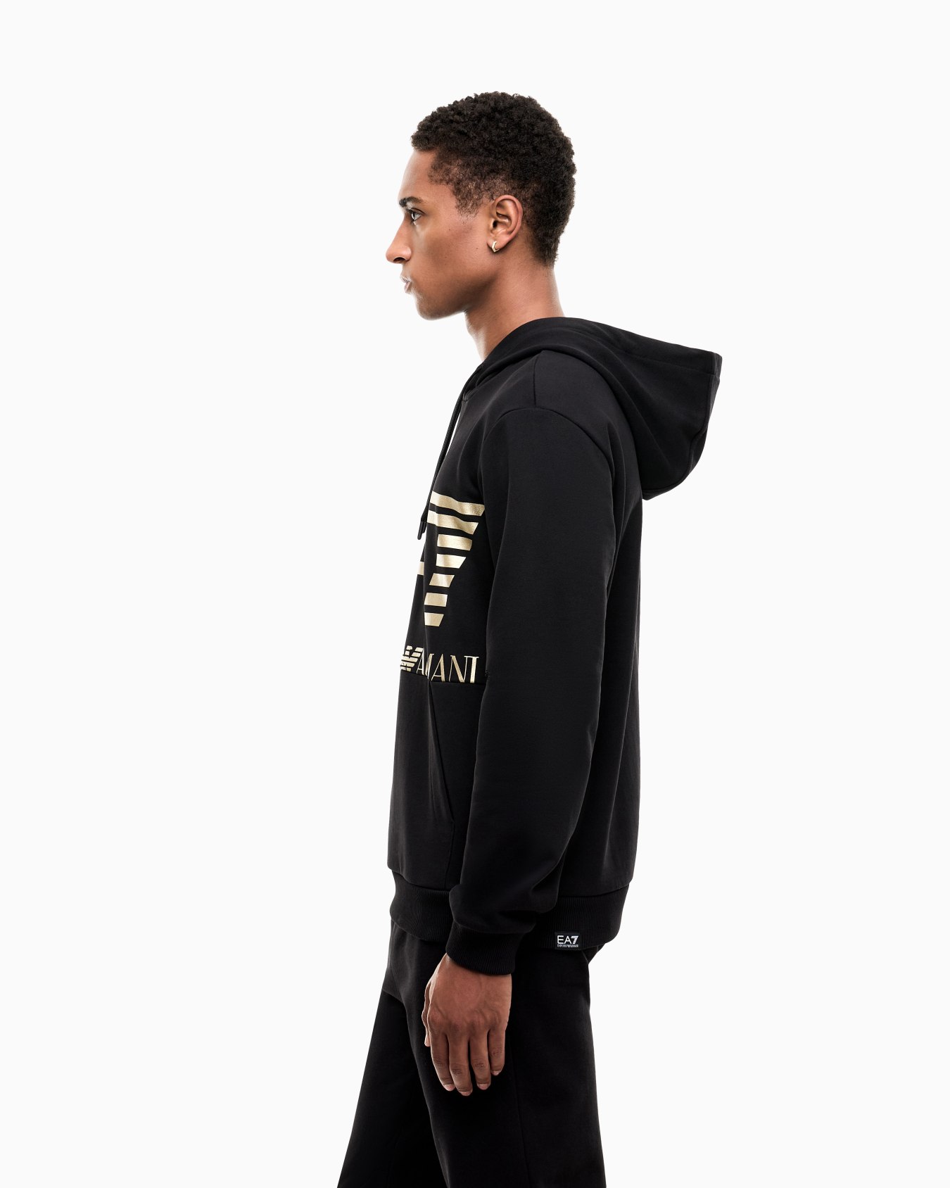 Sweat à capuche Logo Series en jersey de coton Diapositive 7