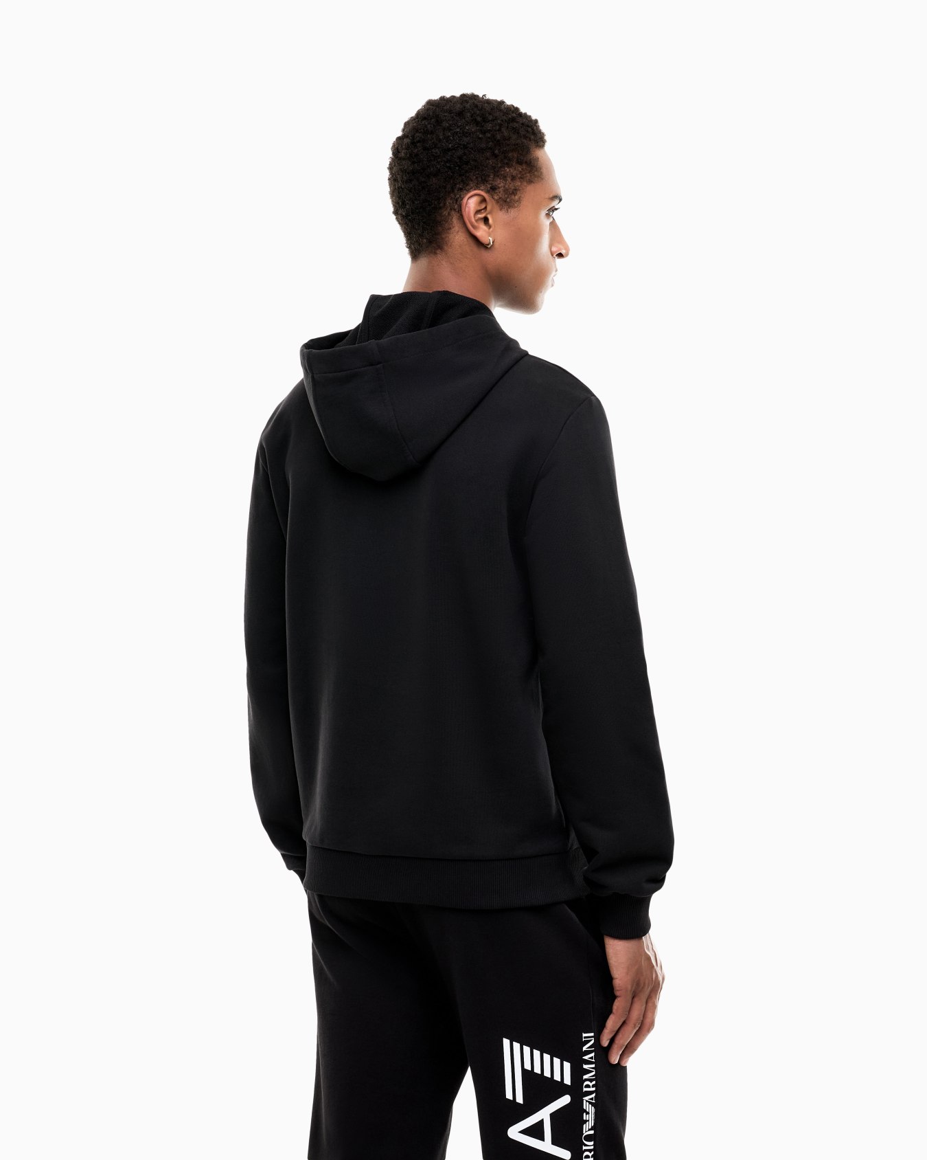 Hoodie Logo Series mit normaler Passform aus Baumwolljersey Folie 5