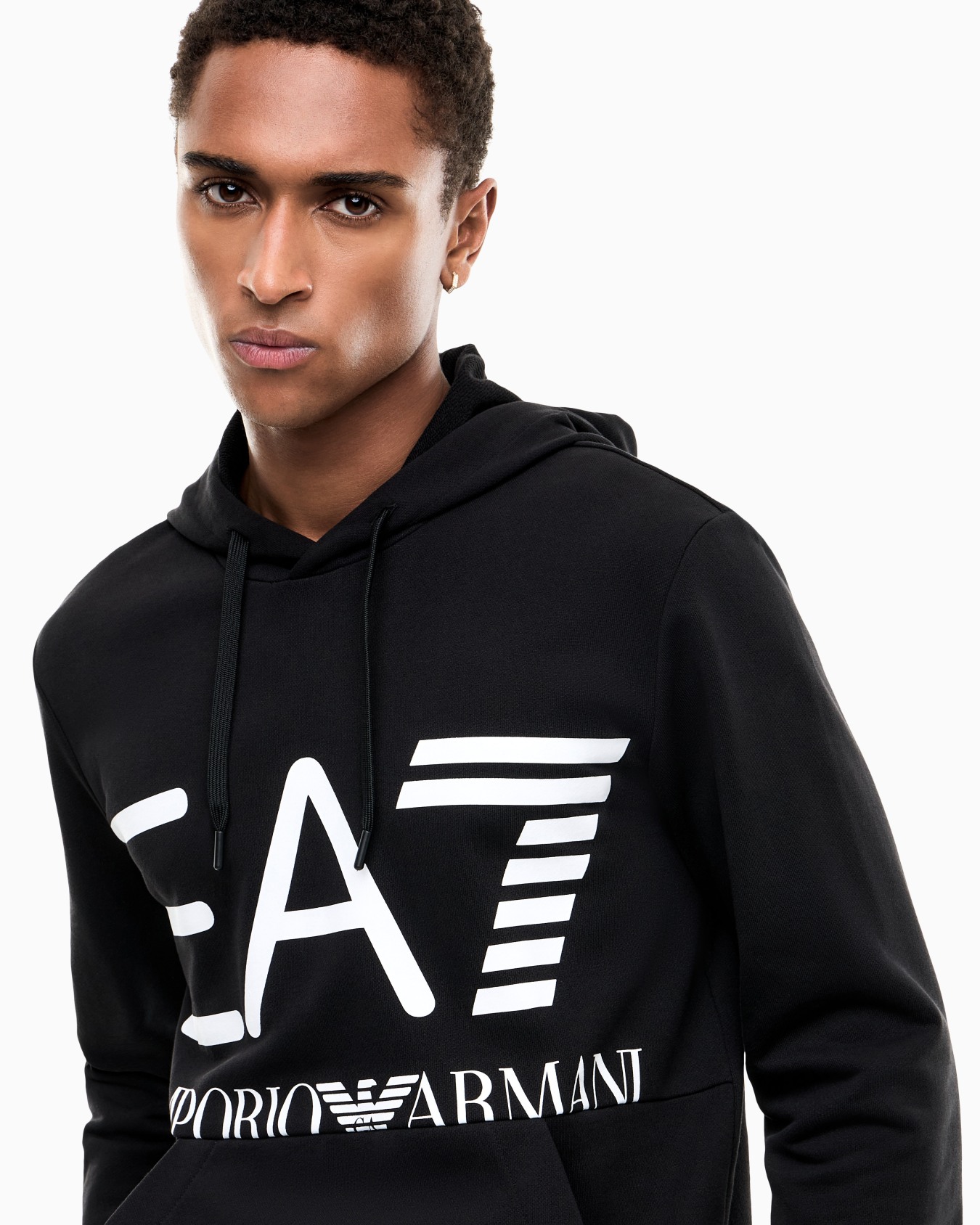 Hoodie Logo Series mit normaler Passform aus Baumwolljersey Folie 6