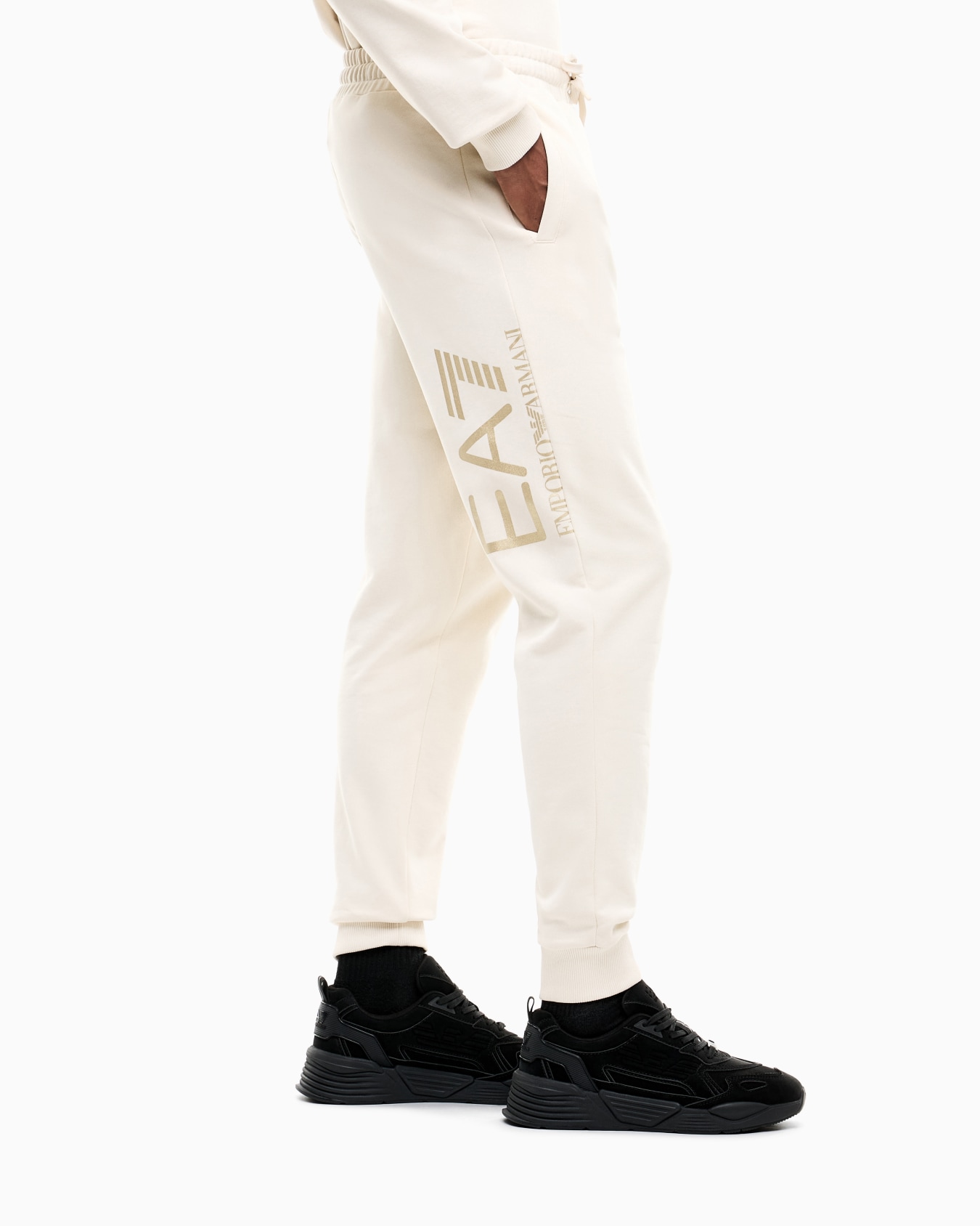 Pantalones de chándal Logo Series de algodón con bolsillos Diapositiva 7