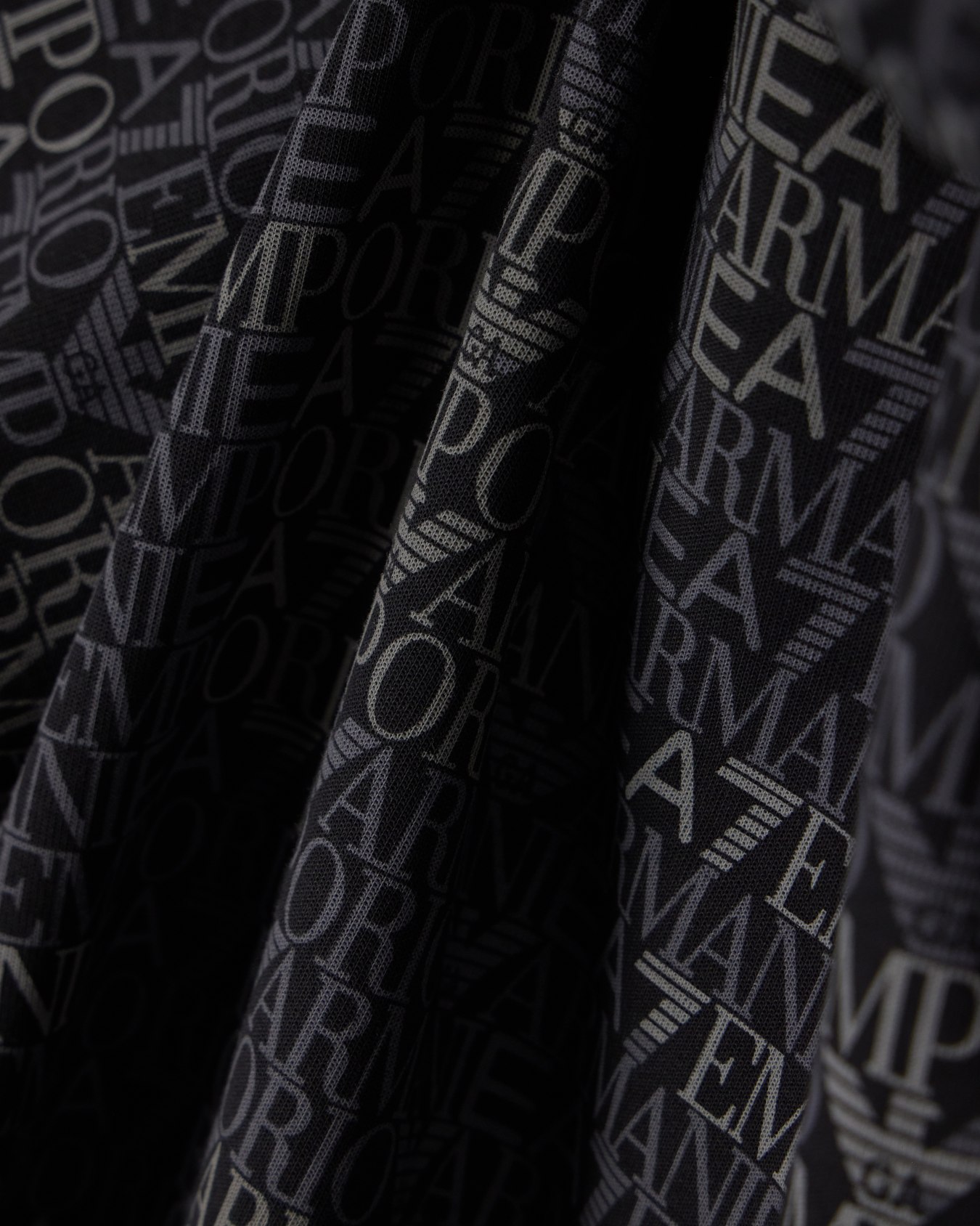 Zip hoodie Logo Series cotton blend jersey monogram Slide 2