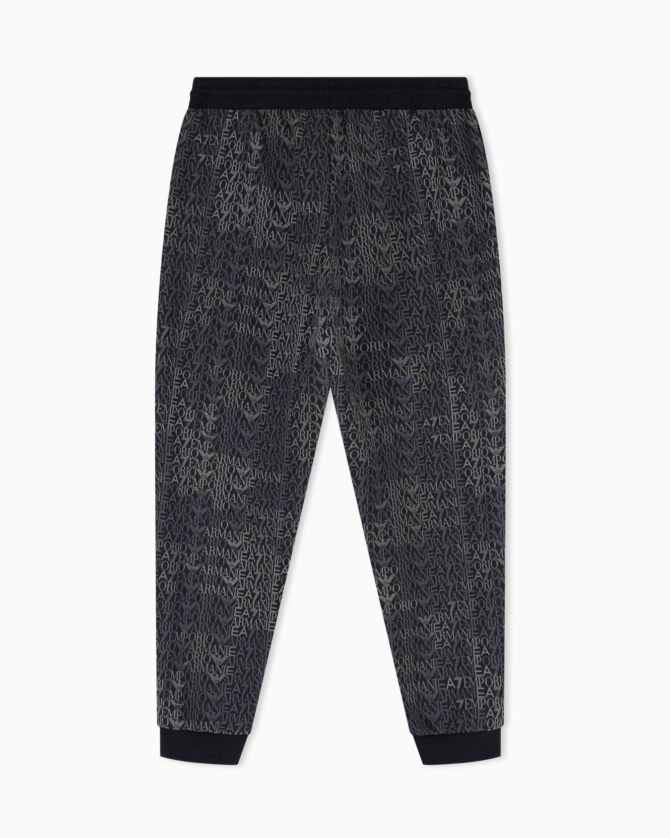 Regular fit pants Logo Series in cotton-blend jersey Slide 2