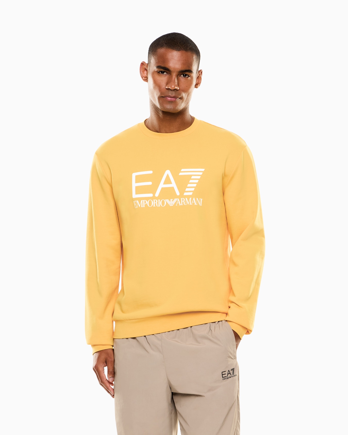 Core Identity cotton-jersey sweatshirt Slide 3