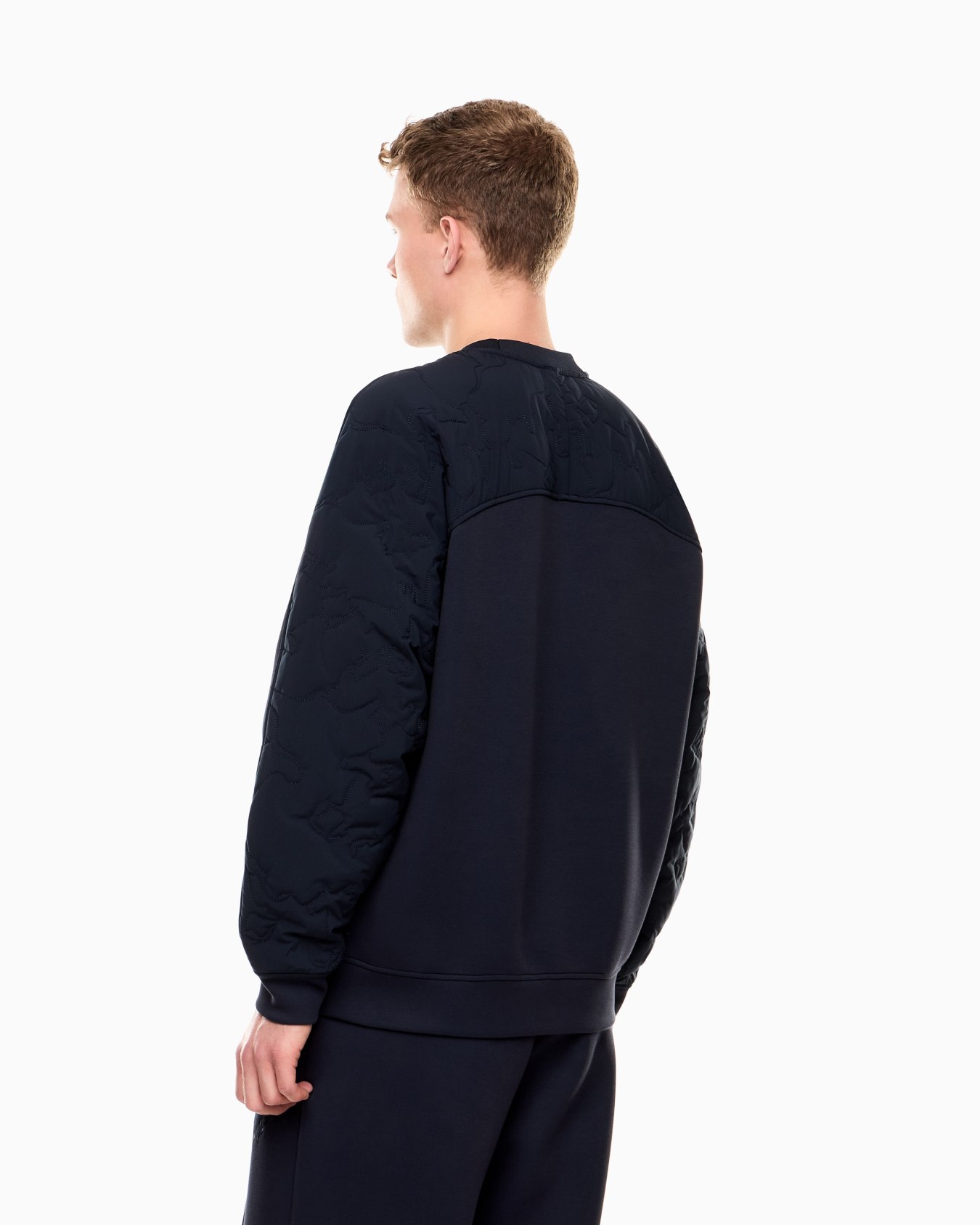 フードなしスウェットシャツ スライドする 2