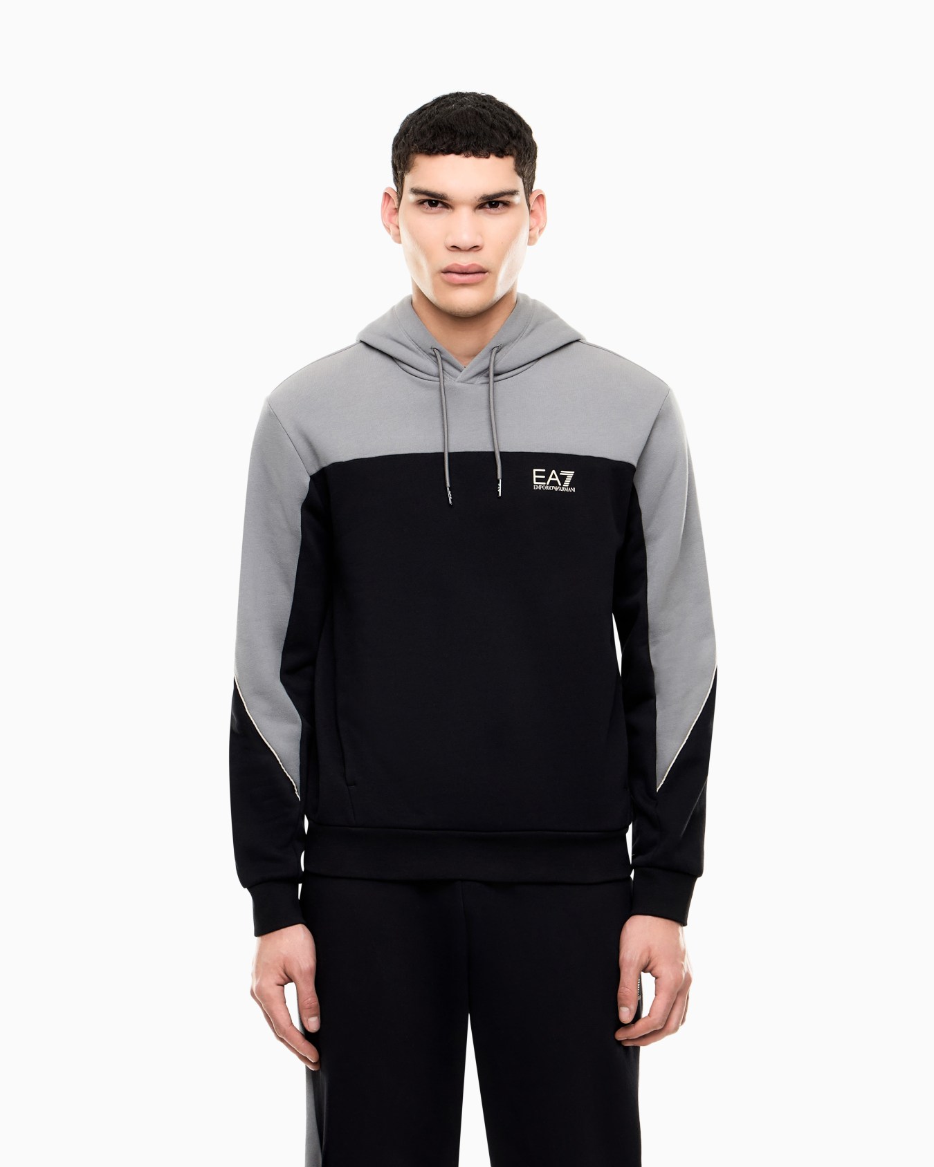Hoodie regular fit jersey Slide 3