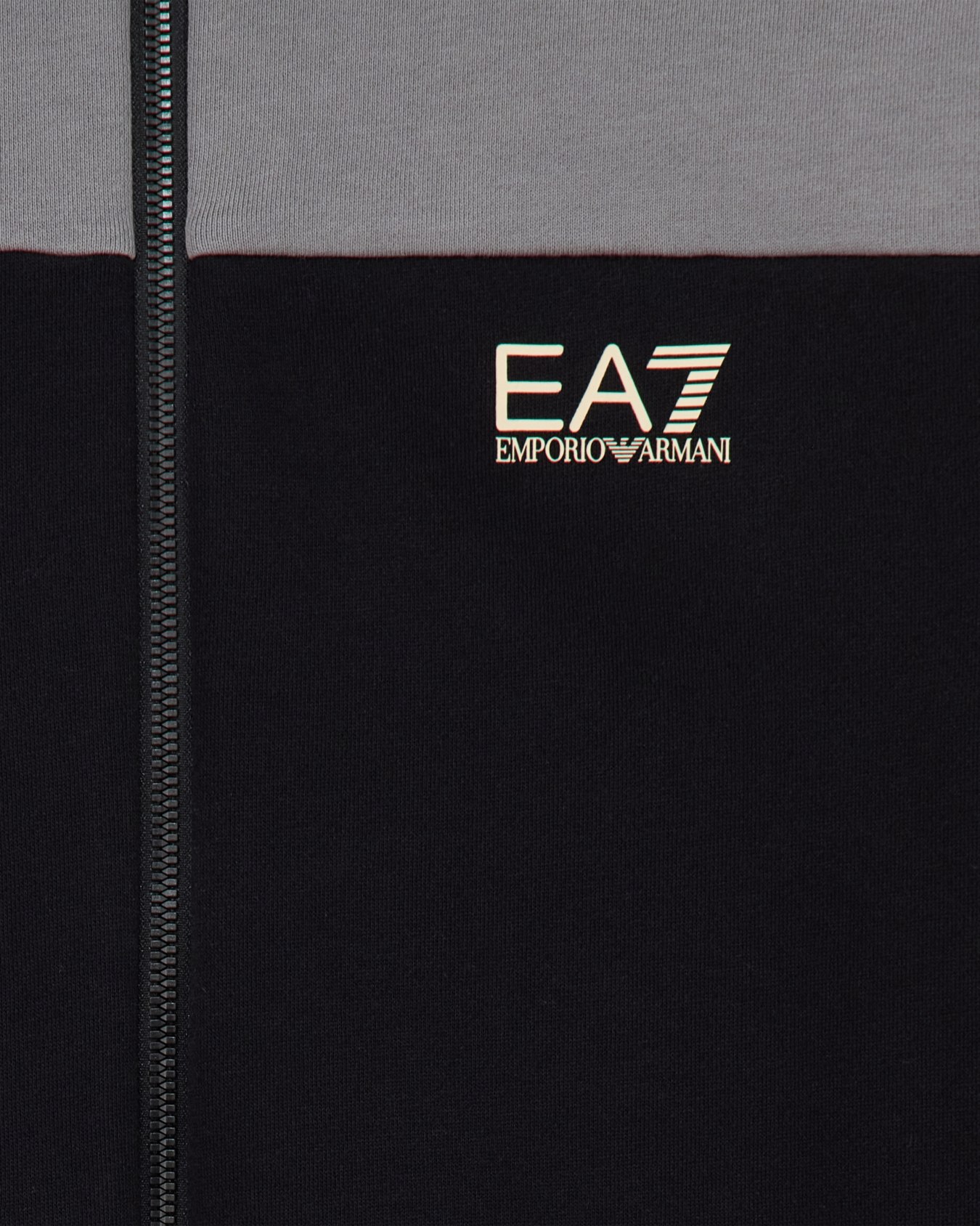 Tracksuit regular fit in cotton jersey with ribbed details Slide 4
