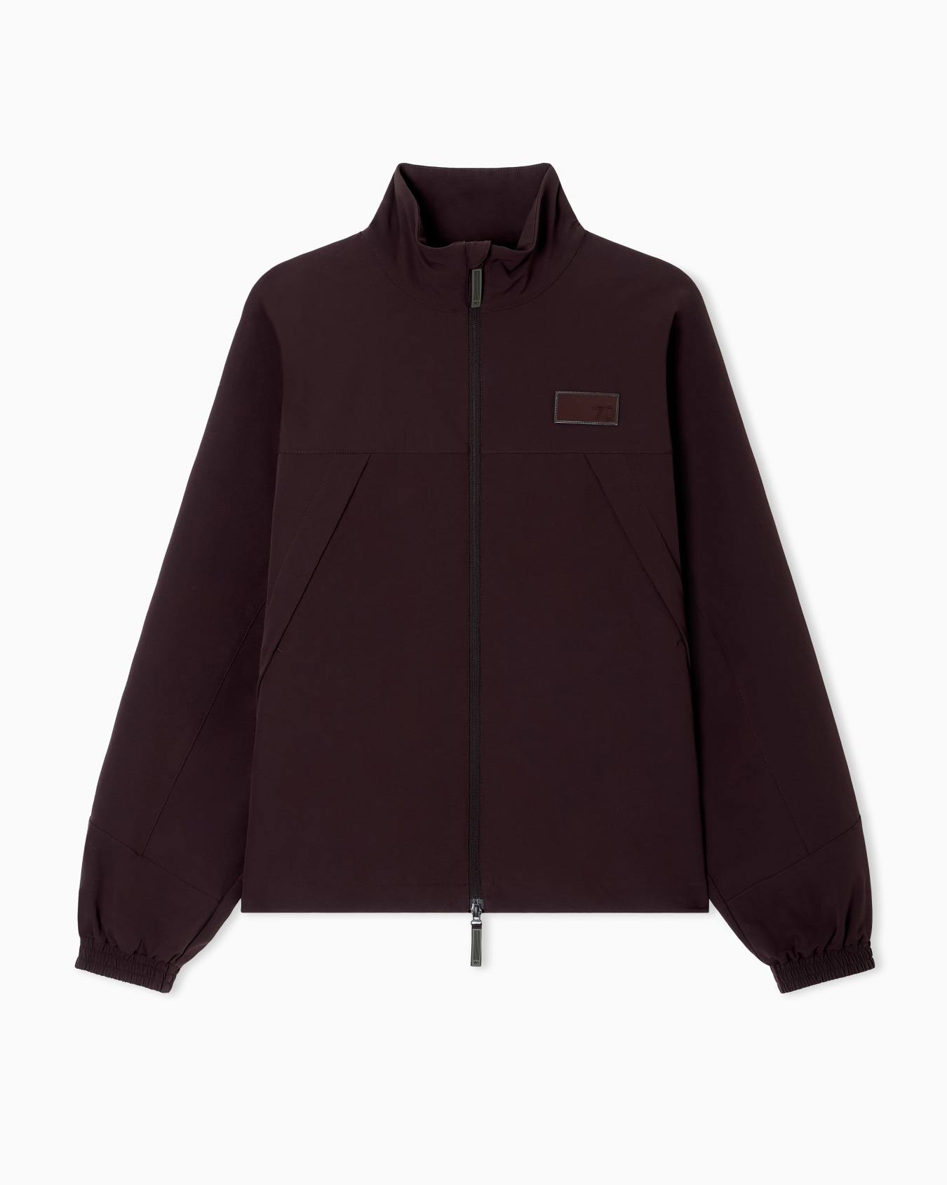 7.0 stretch technical-fabric jacket with zip Slide 0