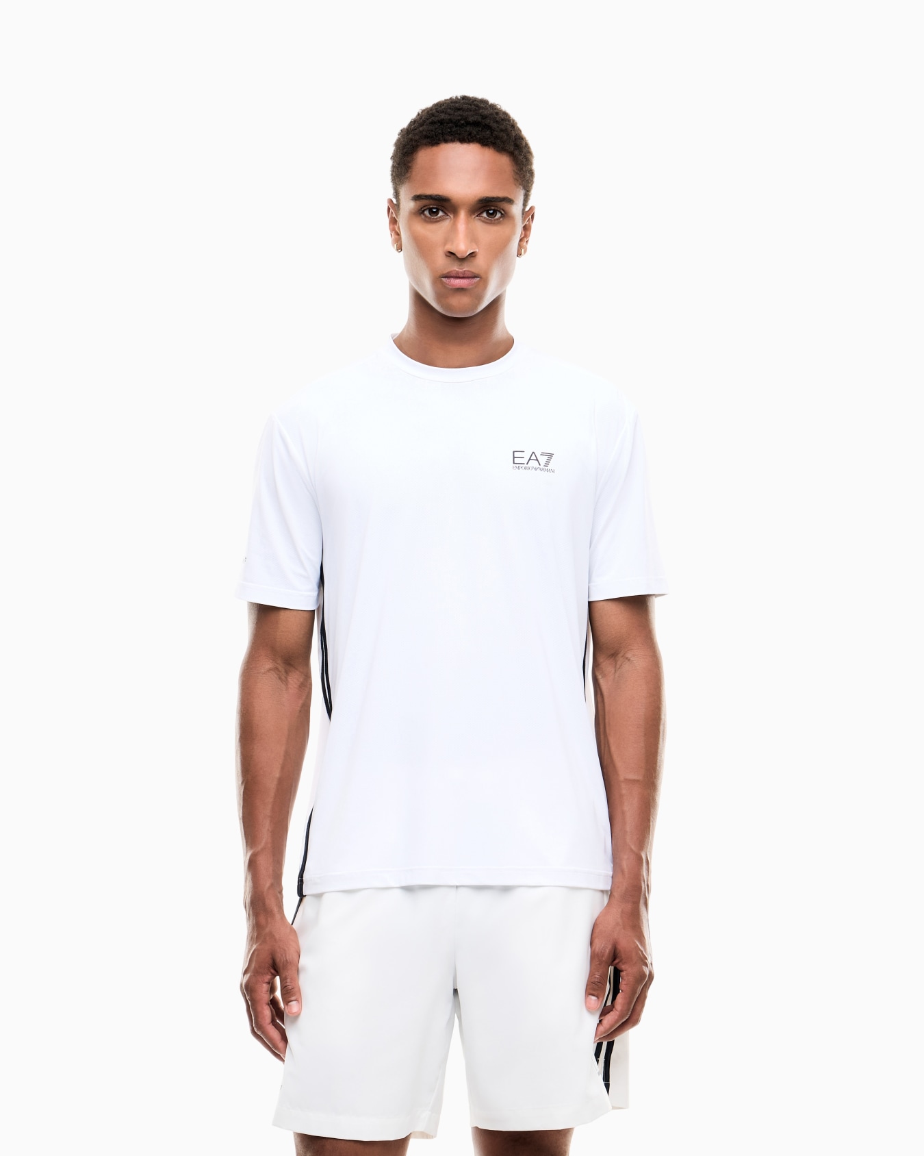 Jersey t-shirt Tennis Pro regular fit with rib details Slide 3