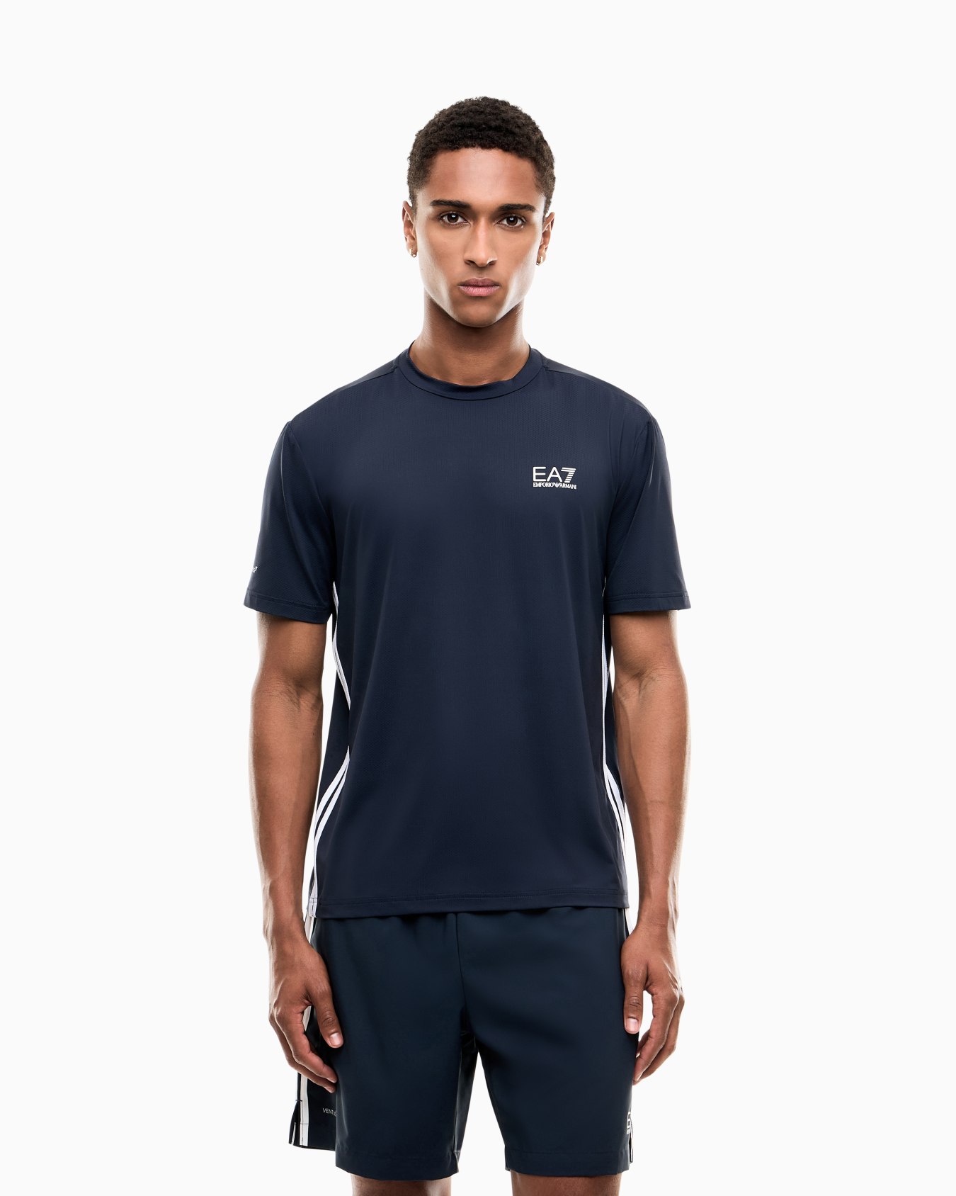 Jersey t-shirt Tennis Pro regular fit with rib details Slide 3